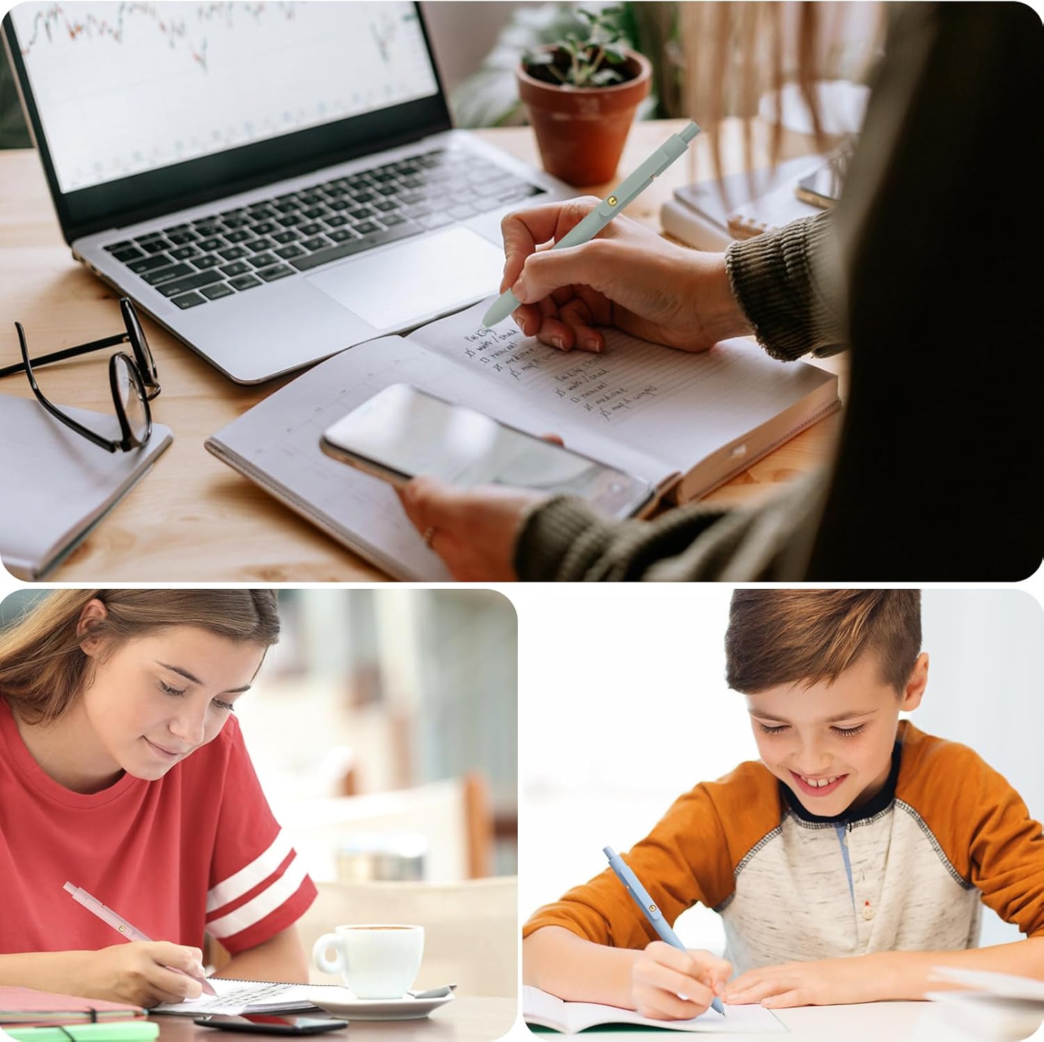 Thumbnail 5 de FIOVER Gelschreiber 6er-Set, 0,5 mm Gelstift ✒️