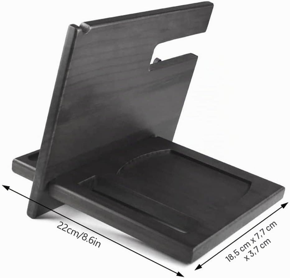 Detalle 2 de Idee Regalo Uomo Natale: Organizzatore da ufficio in Legno 3-in-1