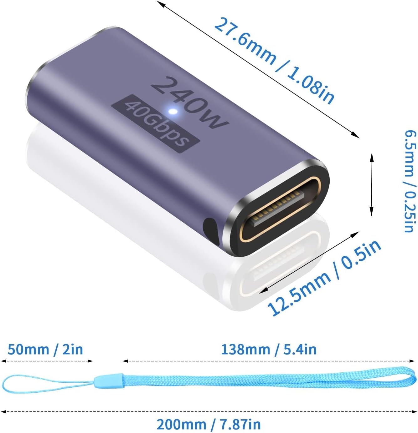 Thumbnail 6 de Duttek 240W USB C Coupler