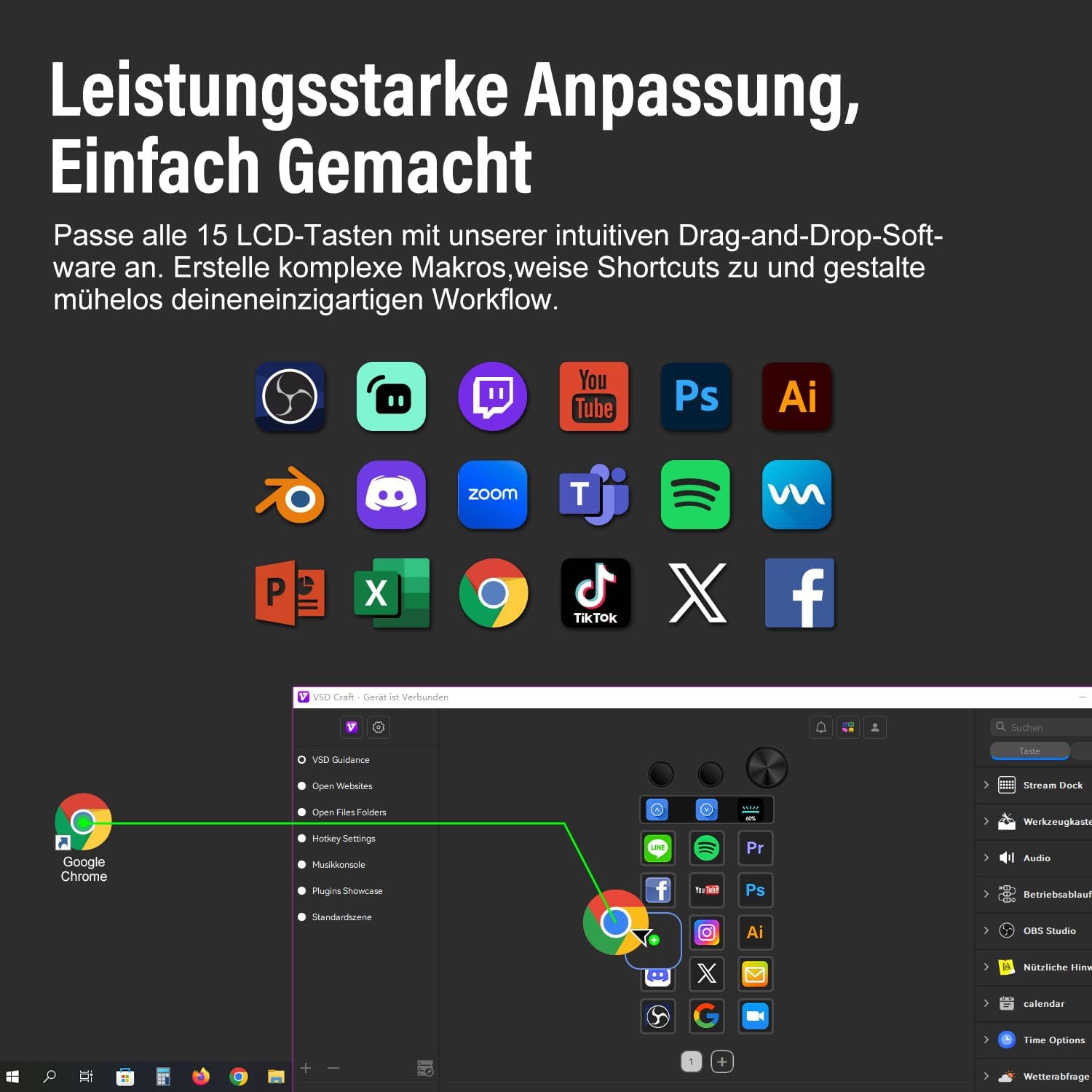 Thumbnail 2 de Basicolor N1 Stream Controller Deck