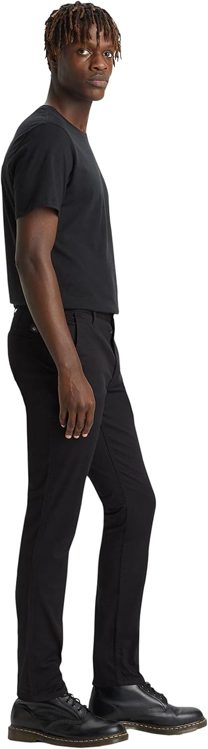 Detalle de Dockers Men's Alpha Original Skinny Trousers in Stretch Twill