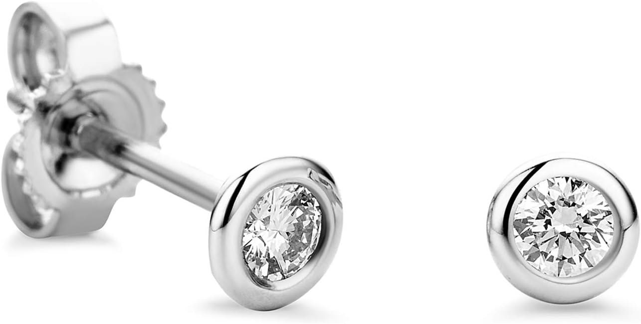 Detalle 2 de Orovi Boucles d'oreilles 0,10 ct đ