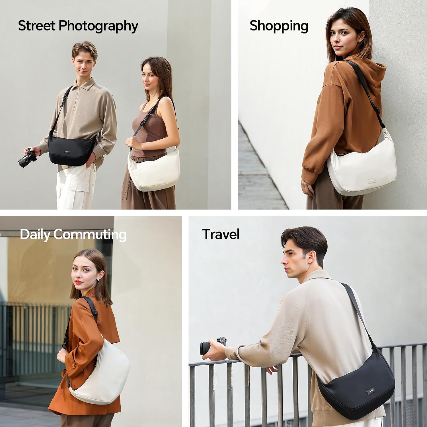Thumbnail 6 de ULANZI HMN1 Camera Shoulder Bag: Lightweight, Flexible Sling Bag for DSLR Accessories