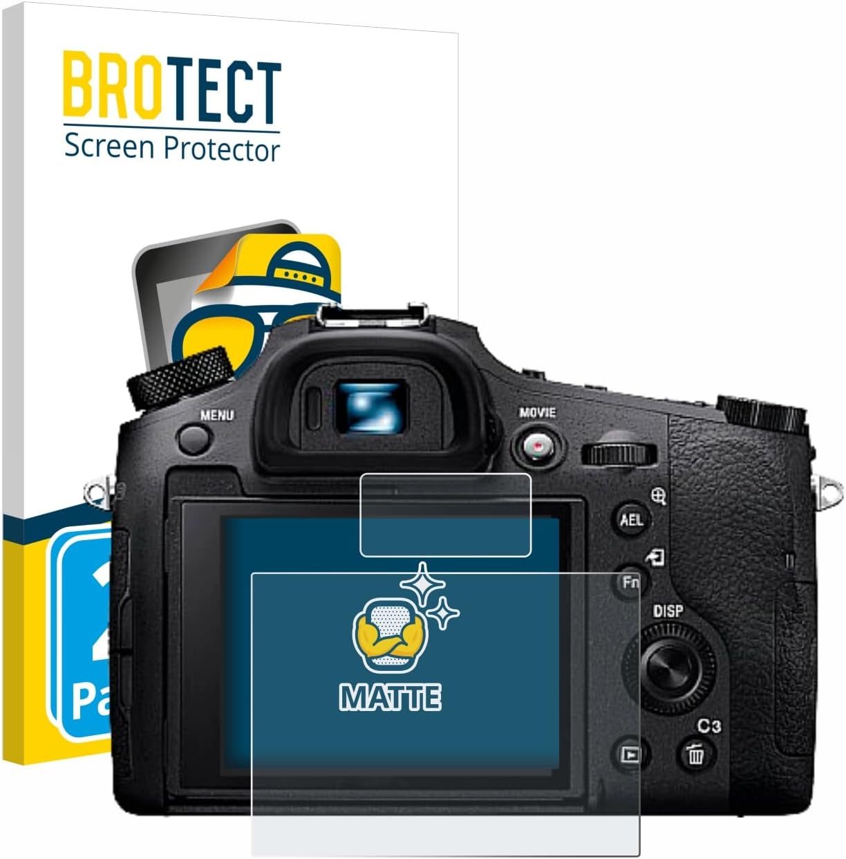 brotect Sony Cyber-Shot DSC-RX10 IV 2 pezzi