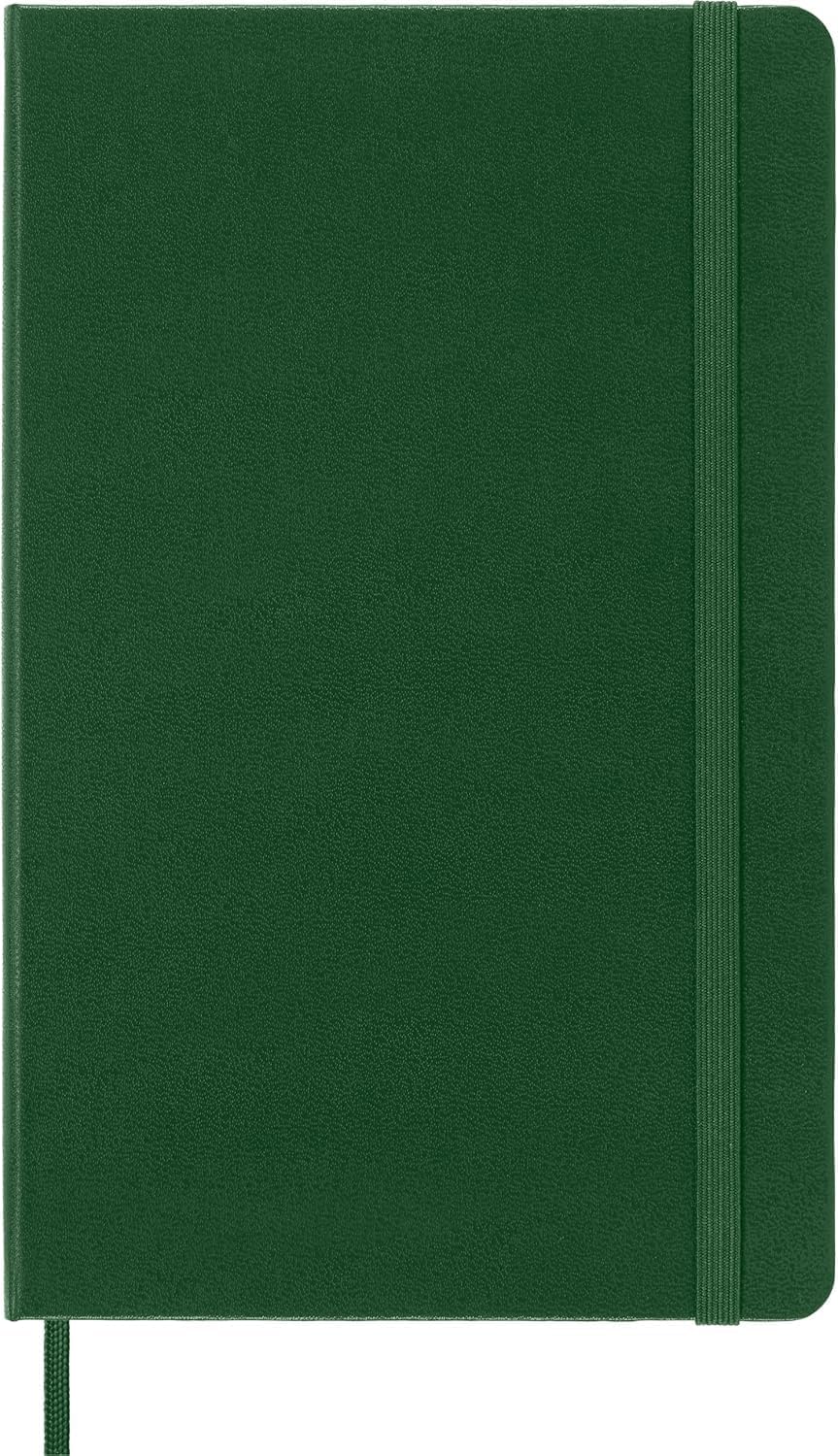 Thumbnail 1 de Moleskine Classic Notebook – Myrtle Green, Large (13 x 21 cm), 240 Pages