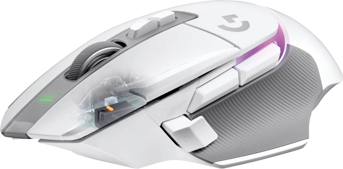 Detalle de Logitech G502 X Plus Lightspeed Kabellose Gaming-Maus Weiß – präzise, anpassbar und zuverlässig