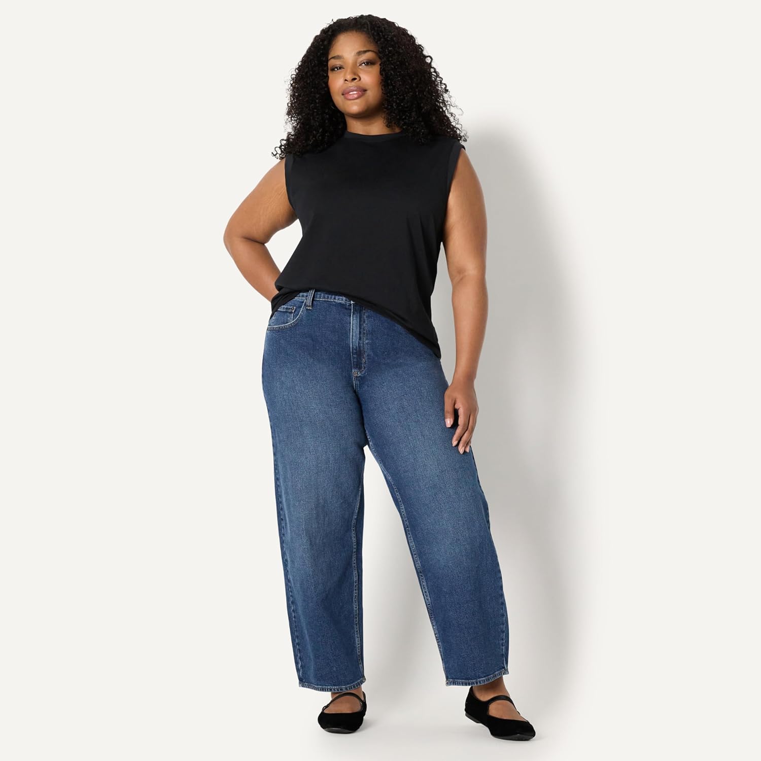 Thumbnail 6 de Amazon Essentials Damen Relaxed-Fit Muscle T-Shirt aus Baumwolle