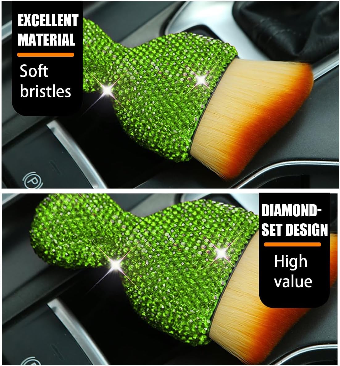 Detalle 1 de Zipelo Car Detailing Brush with Synthetic Bristles