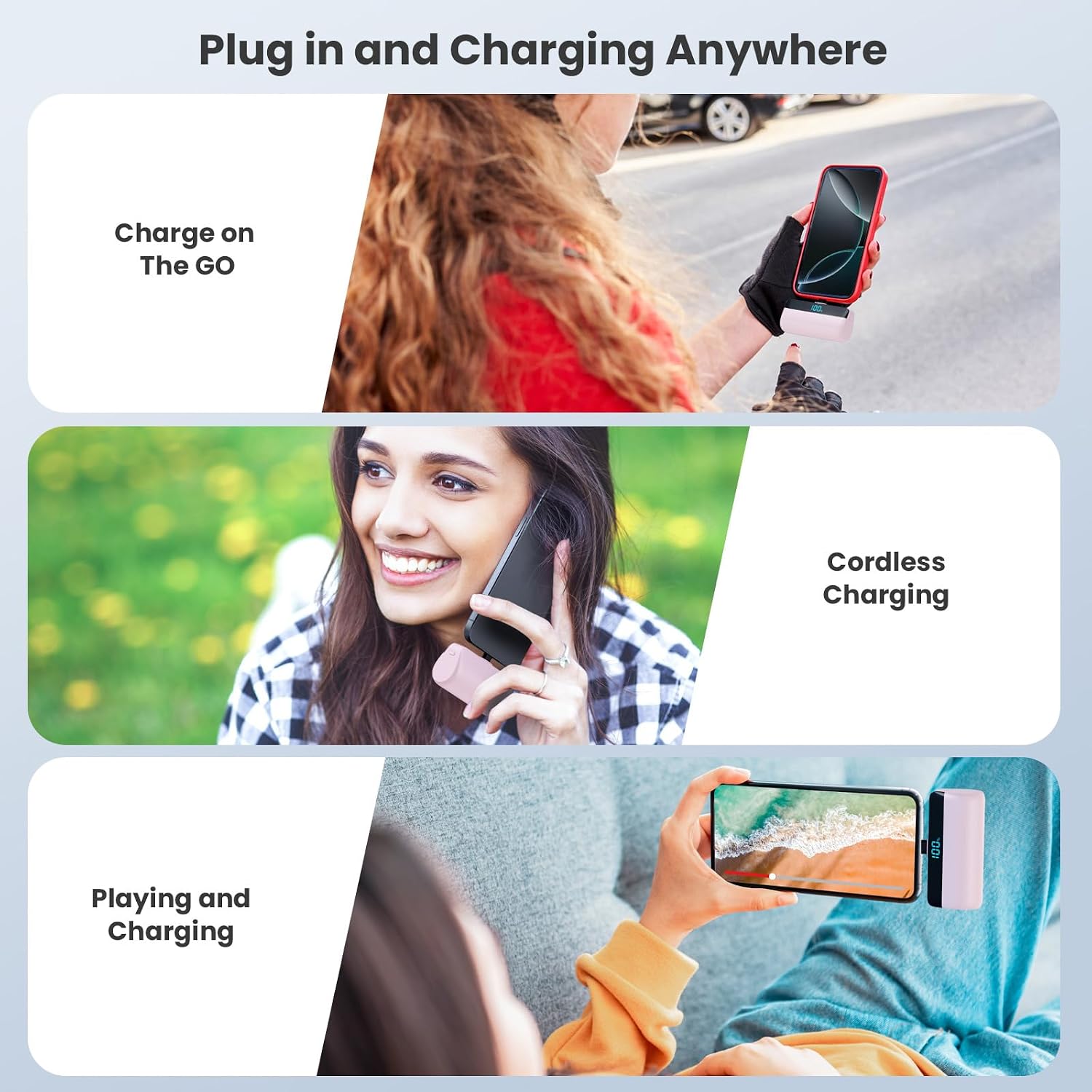 Thumbnail 6 de Mini 5200mAh USB-C Power Bank for iPhone 15