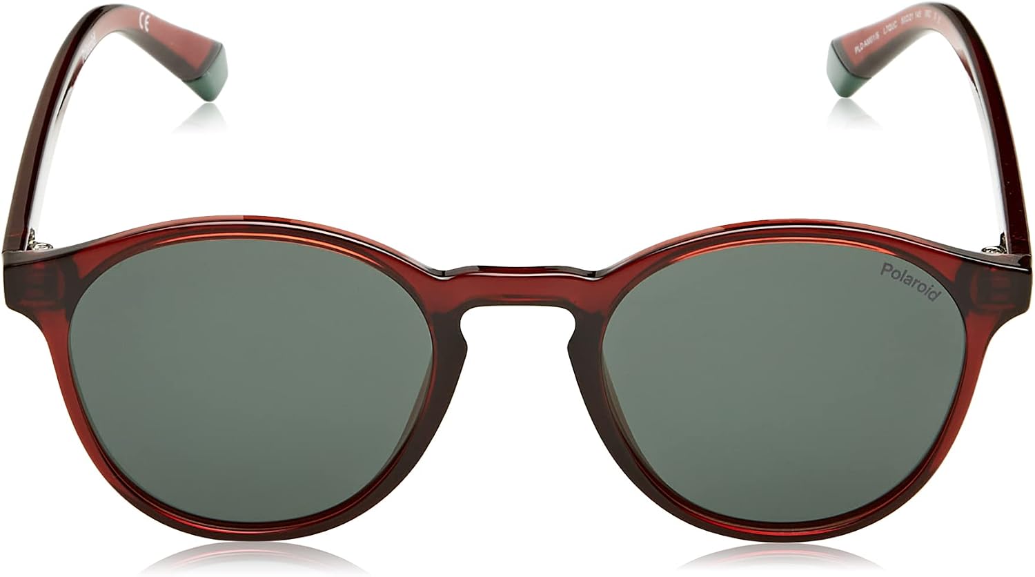 Thumbnail 1 de Polaroid PLD AM01/S – Lunettes de soleil unisexes, monture marron, verres verts polarisés, taille 50