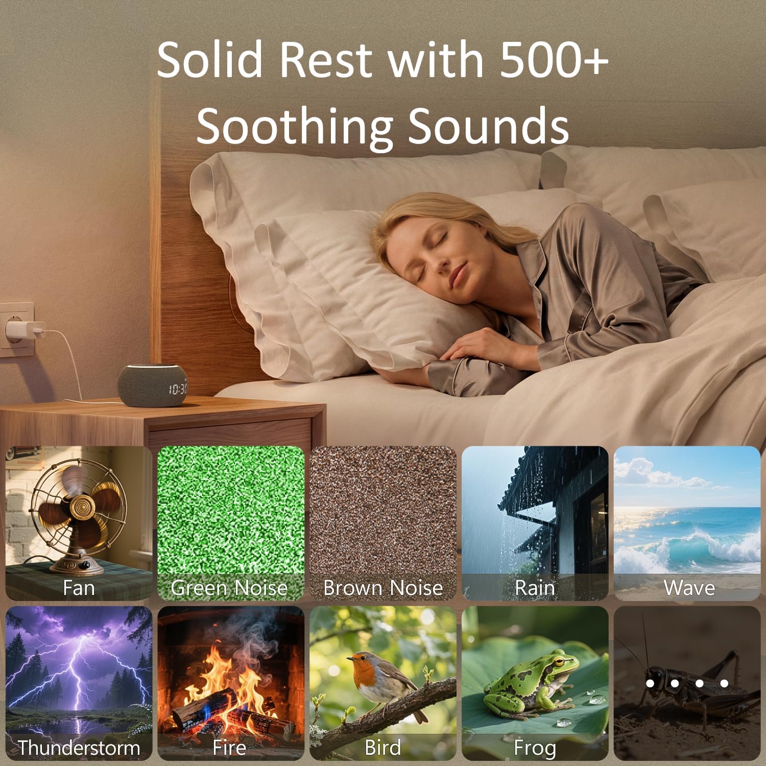 Detalle de Hotmoon Smart Sound Machine, 507 Sounds
