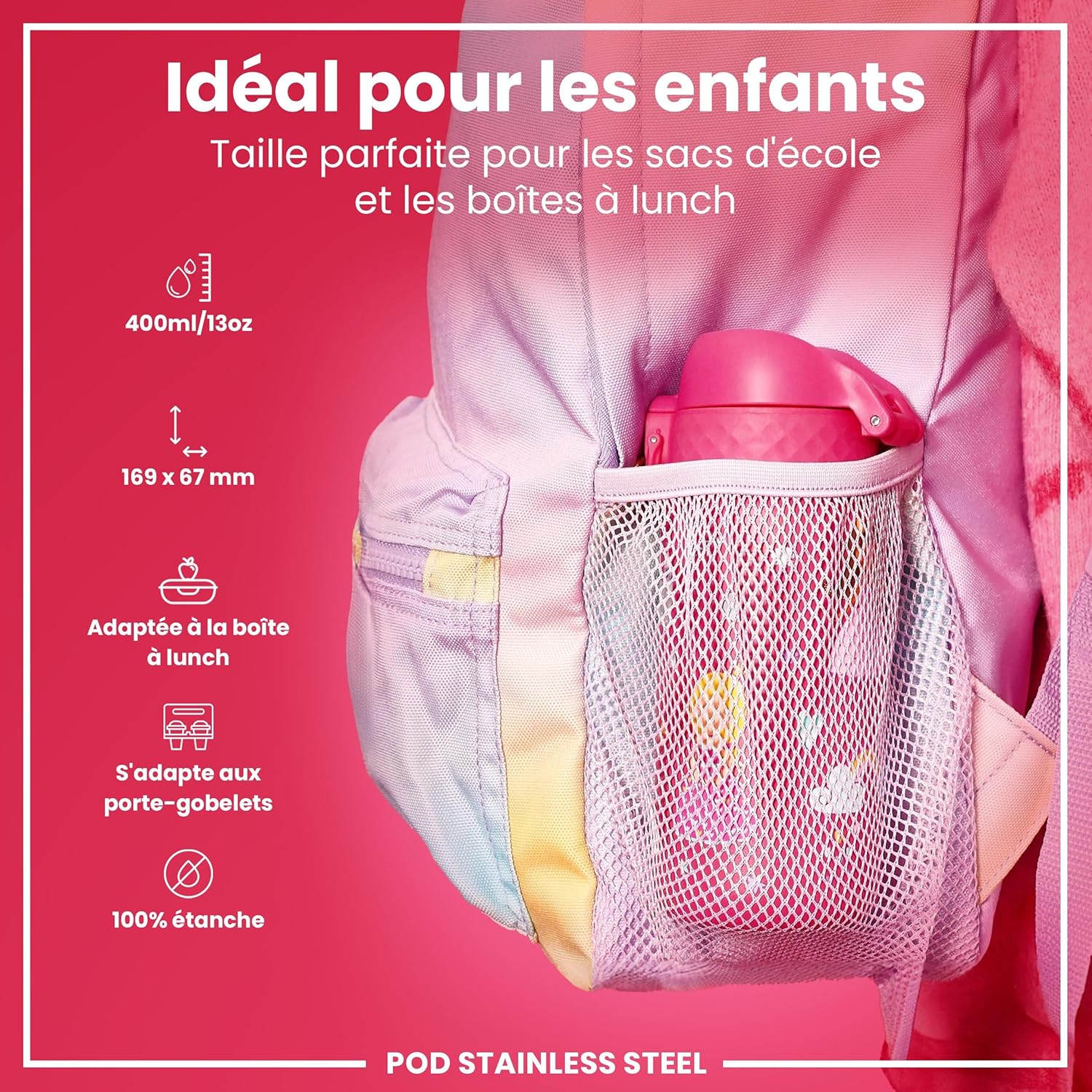 Detalle 2 de Ion8 Gourde Enfant 400 ml
