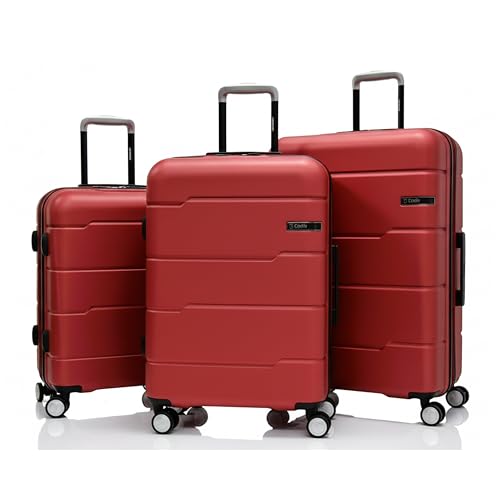 Detalle de Unik REVOLUTION Juego de 3 Maletas Rígidas ABS – Cabina 55 cm, Mediana 67 cm y Grande 77 cm