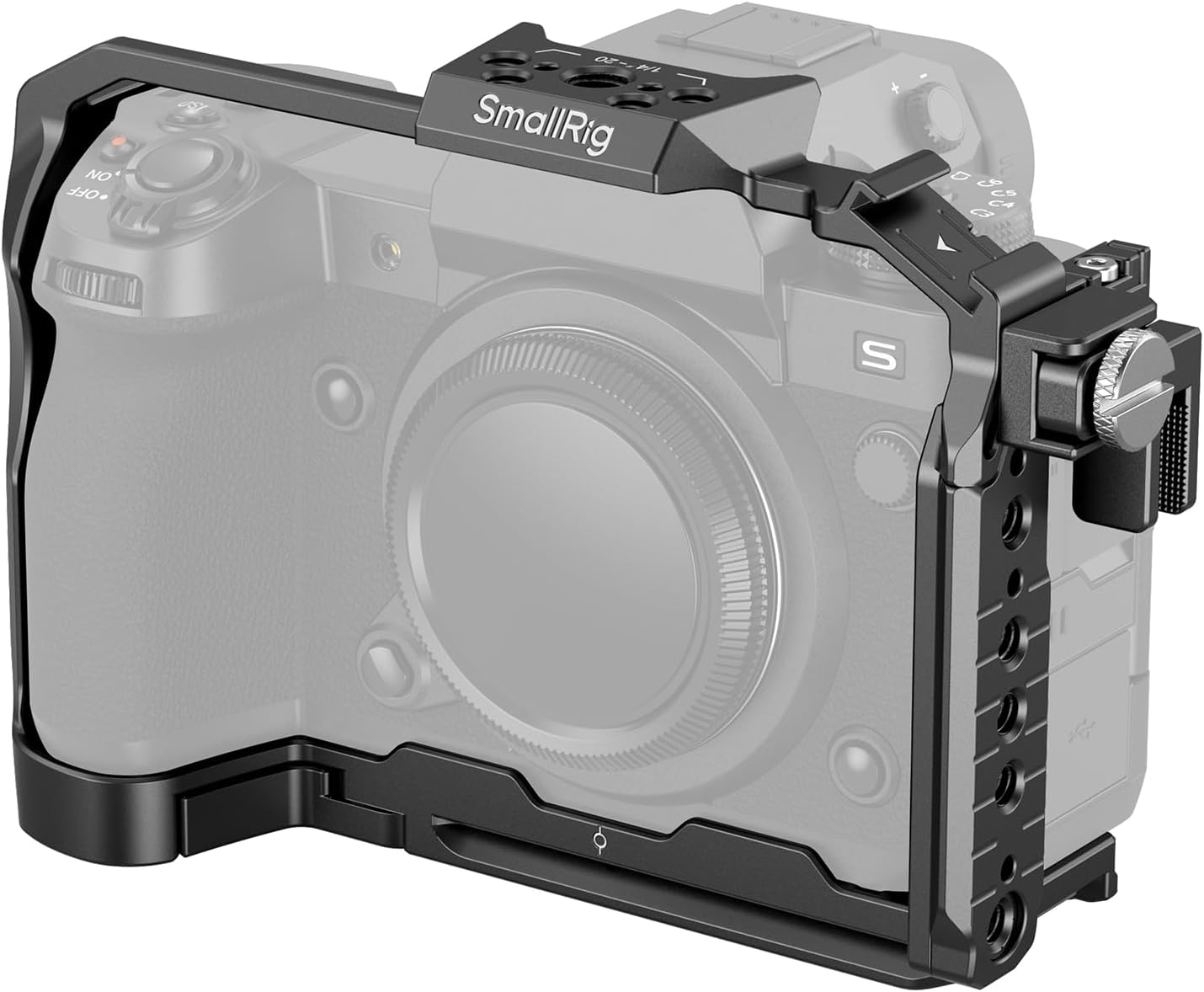 Detalle de SMALLRIG X-H2/X-H2S Kamera-Komplettkäfig