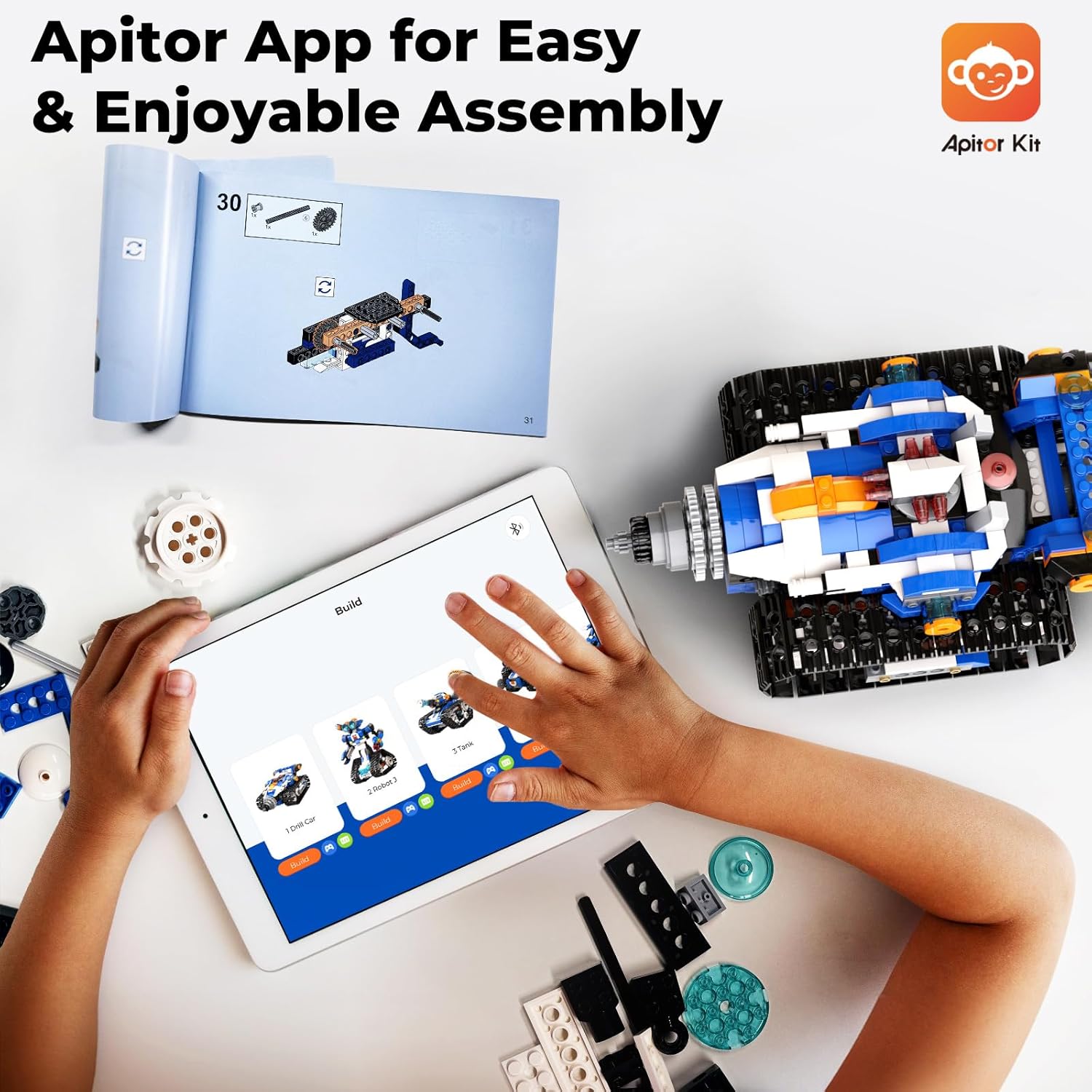 Thumbnail 4 de Apitor Robot J 6-in-1 Kit
