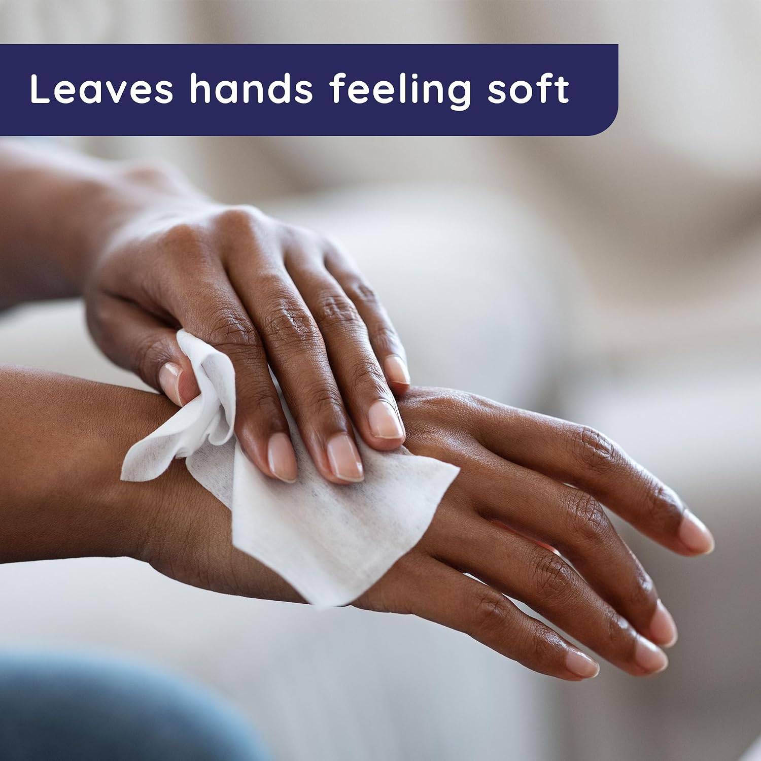 Detalle de Wet Ones Antibacterial Hand Wipes, Fresh Scent, 40-Count Canisters, 6-Pack