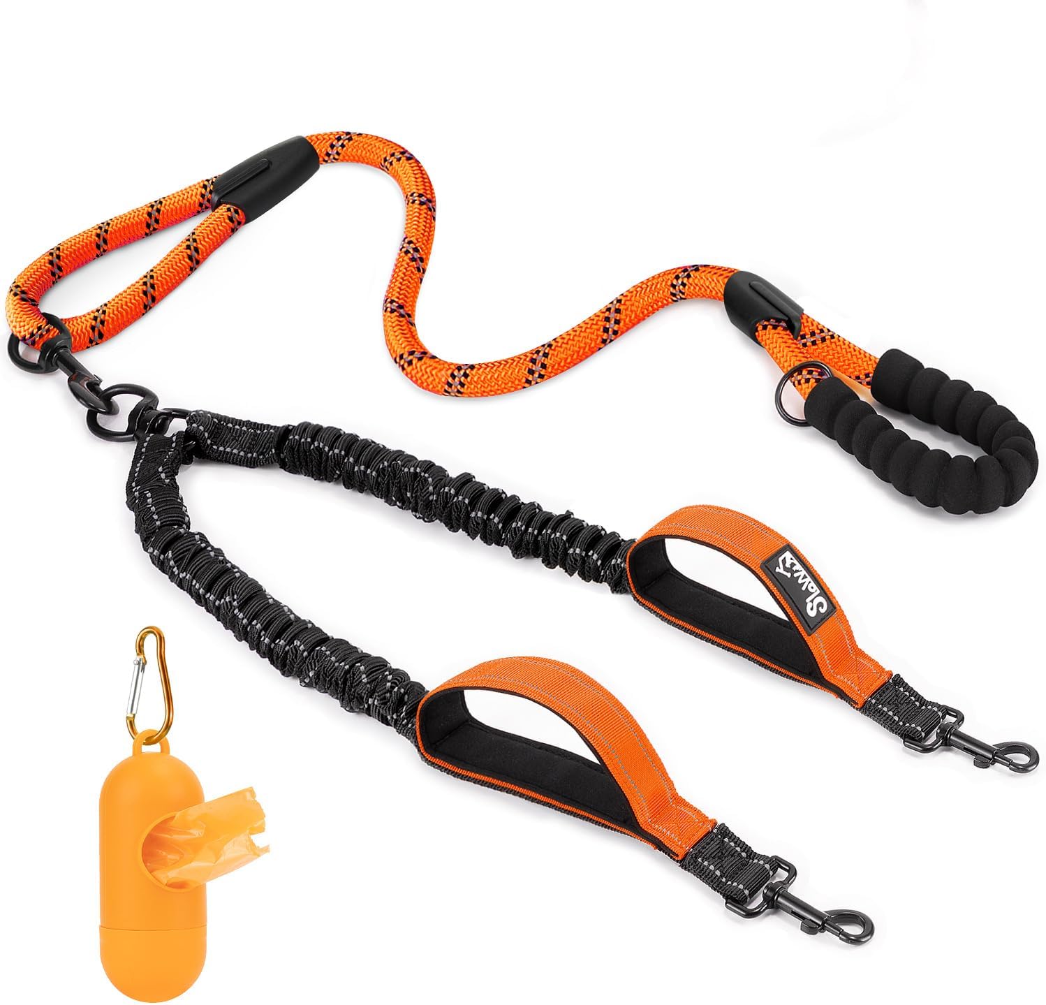 Thumbnail 6 de Eyein Double Dog Lead No Tangle with 360° swivel and padded handles (dual splitter)