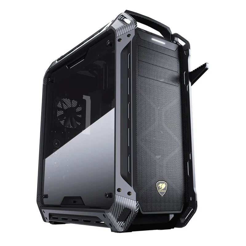 Detalle de Cougar Panzer Max-G Cristal Templado USB 3.0: caja gaming de alto rendimiento con panel de vidrio