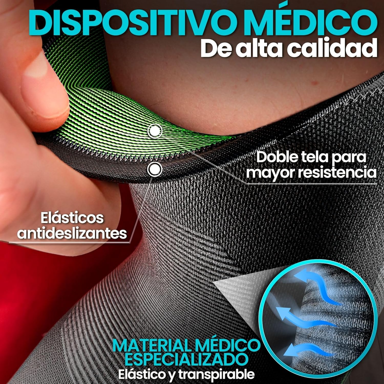 Thumbnail 1 de NativoDex Codera de Compresión para Epicondilitis