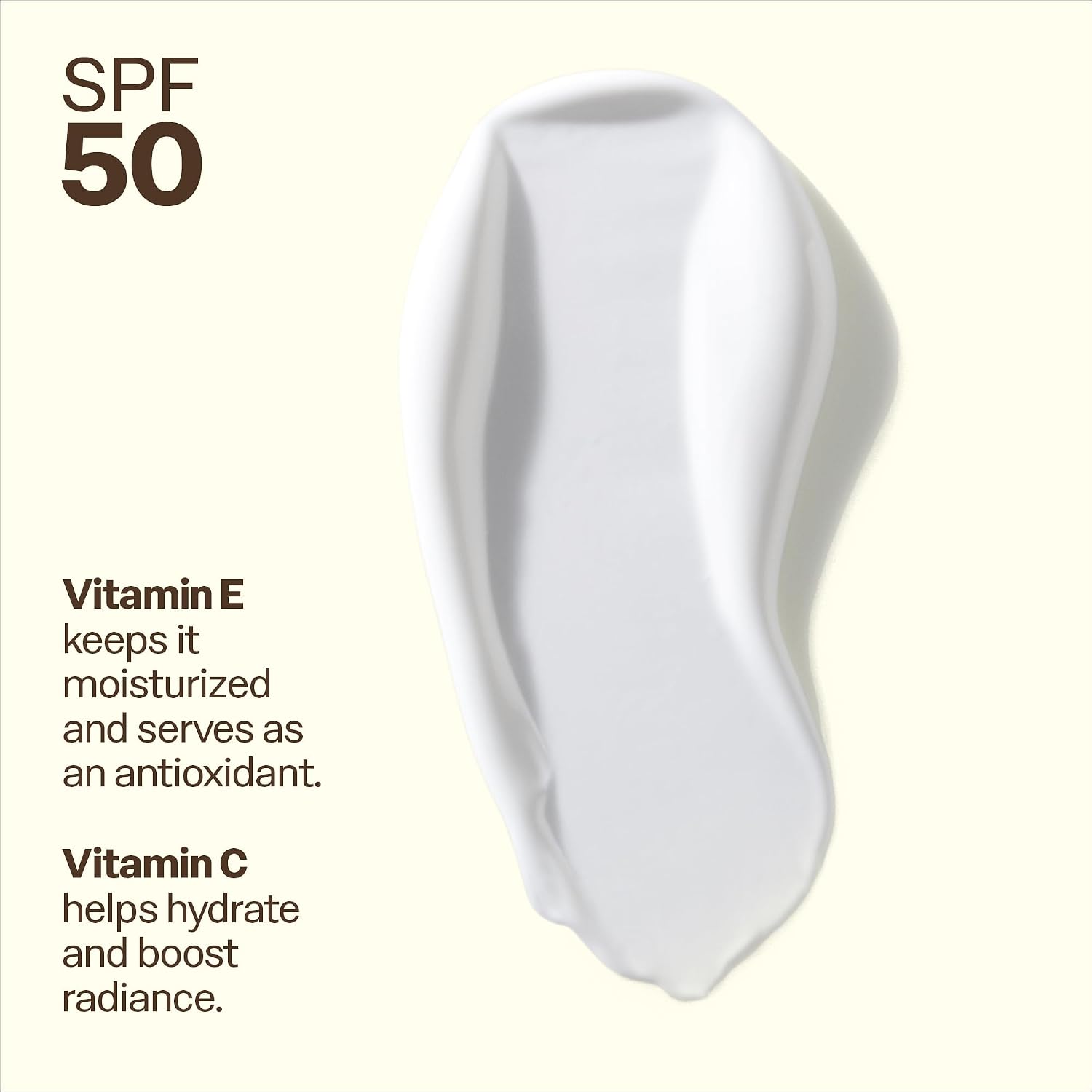 Detalle de Sun Bum Original SPF 50 Face Sunscreen Lotion, 50 mL Travel Size with Vitamin E