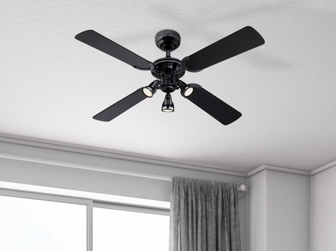 Detalle de Westinghouse 73061 Princess Euro – wentylator sufitowy 105 cm z oświetleniem