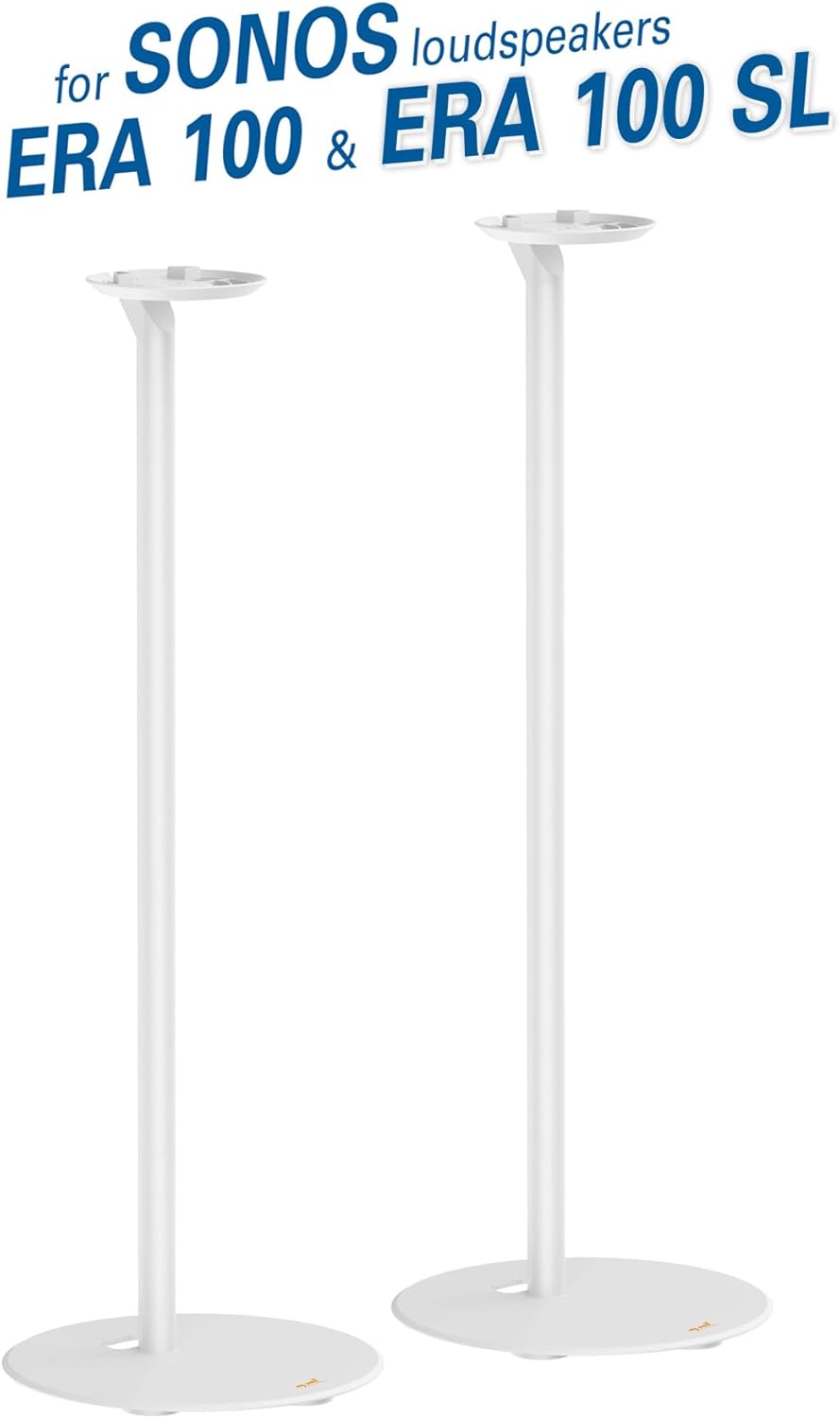 Detalle de My Wall HS42WL lot de 2 supports pour haut-parleurs Sonos Era 100 (blanc)