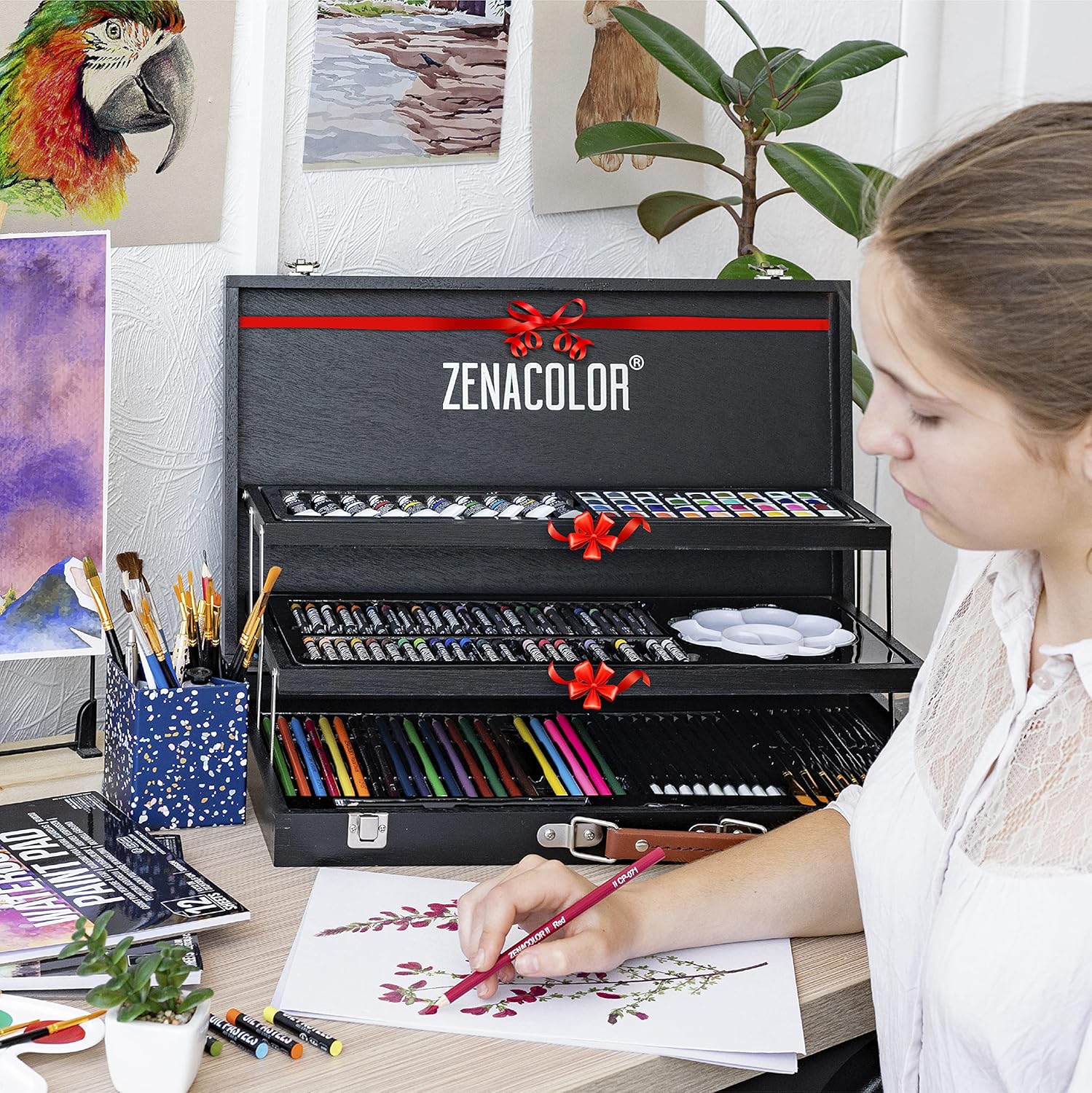 Thumbnail 6 de Malette Dessin XXL 150 pièces 🎨