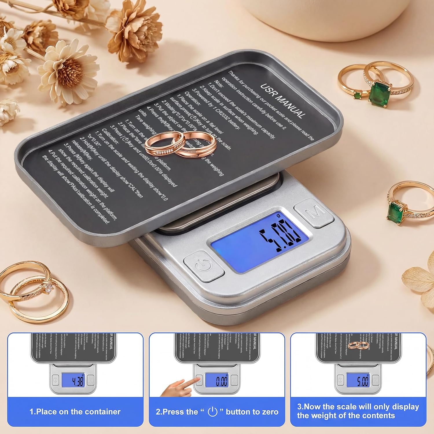Detalle 1 de Diyife pocket scale 200 g