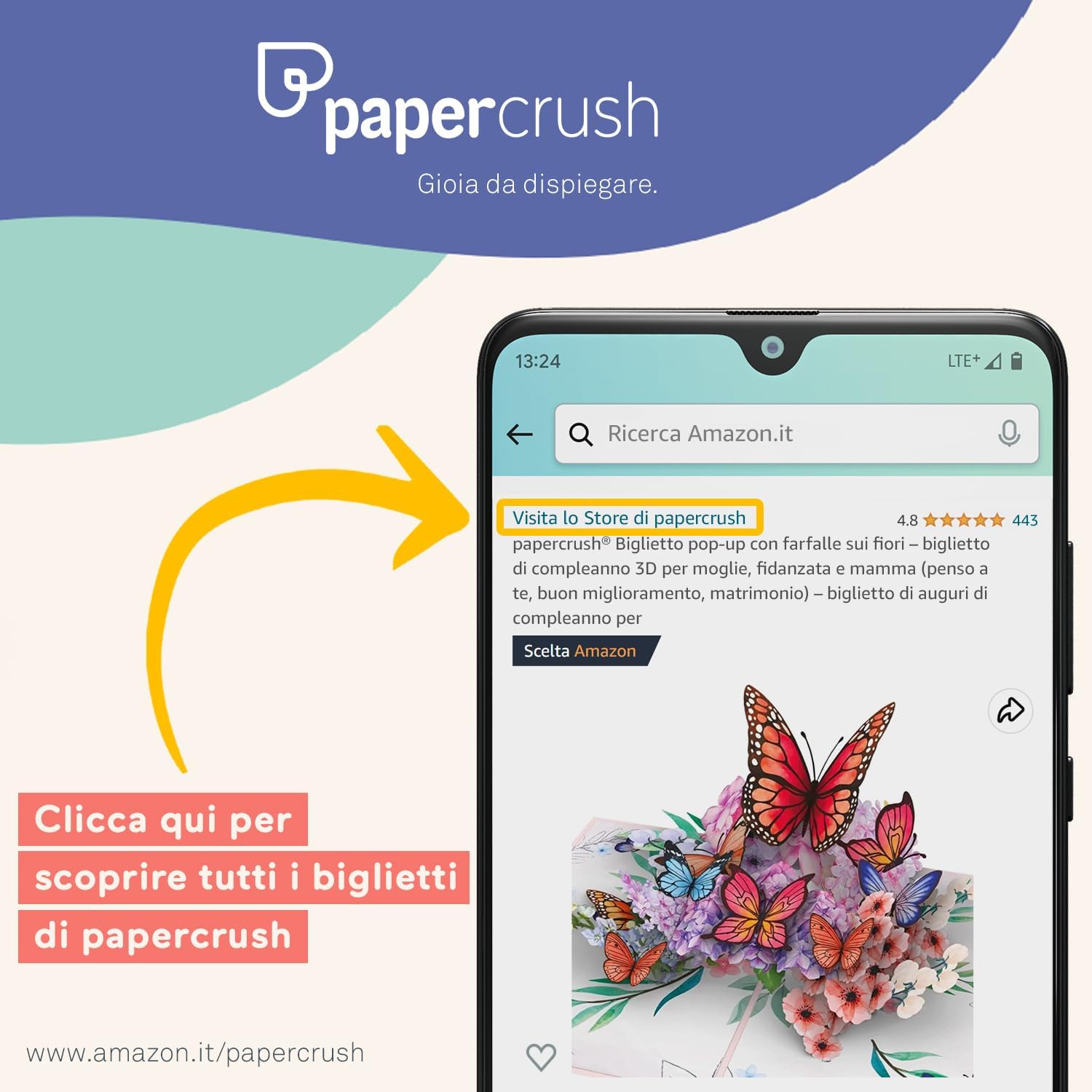 Thumbnail 4 de papercrush® Biglietto pop-up Buon Viaggio – biglietto 3D per auguri compleanno e regalo viaggio