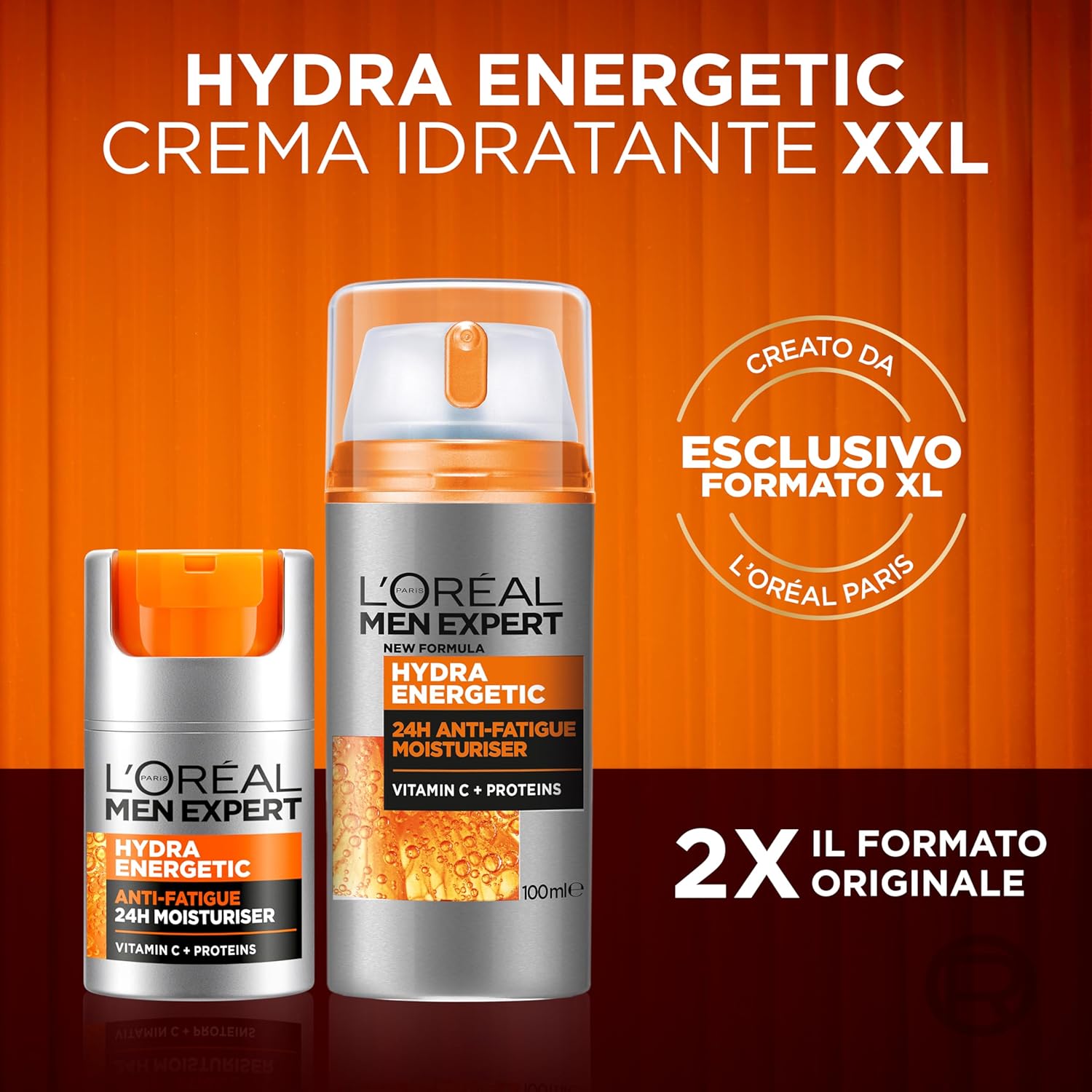 Detalle de L'Oréal Paris Men Expert Hydra Energetic Crema Idratante Anti-Fatica 100 ml