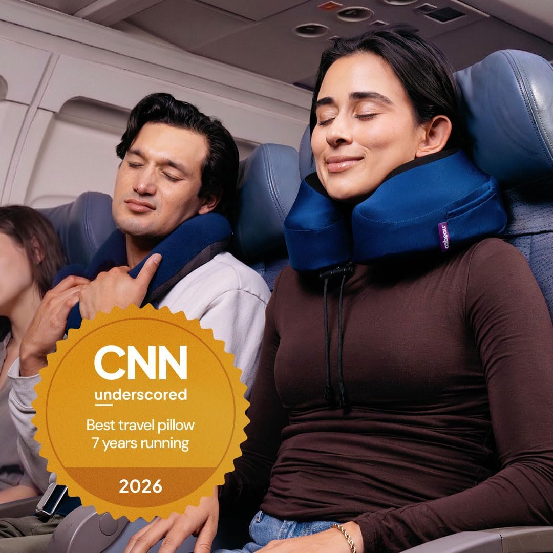 Detalle de Cabeau Evolution S3 Travel Pillow – Premium-Nackenstütze mit S3-Gurtesystem