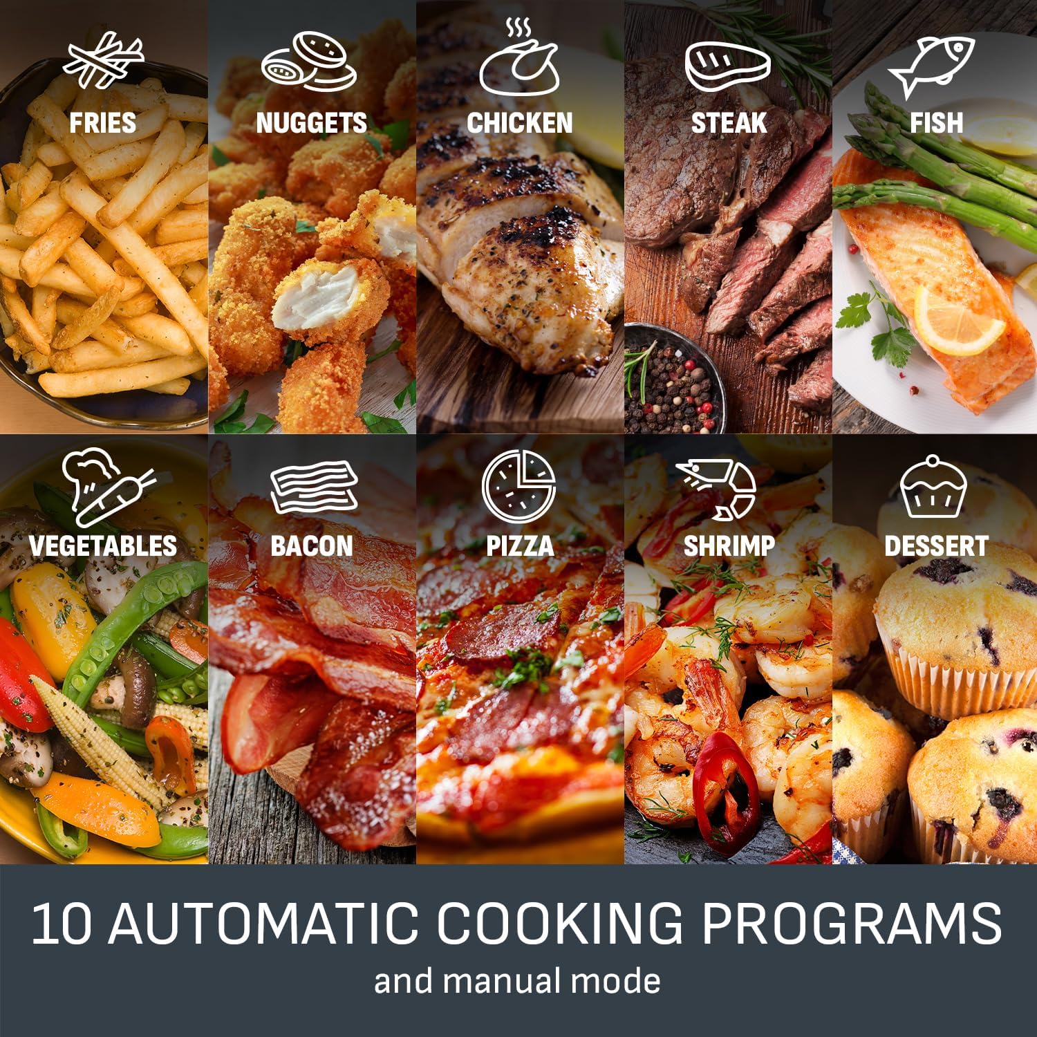 Thumbnail 4 de Tefal Easy Fry Max Air Fryer 5 L