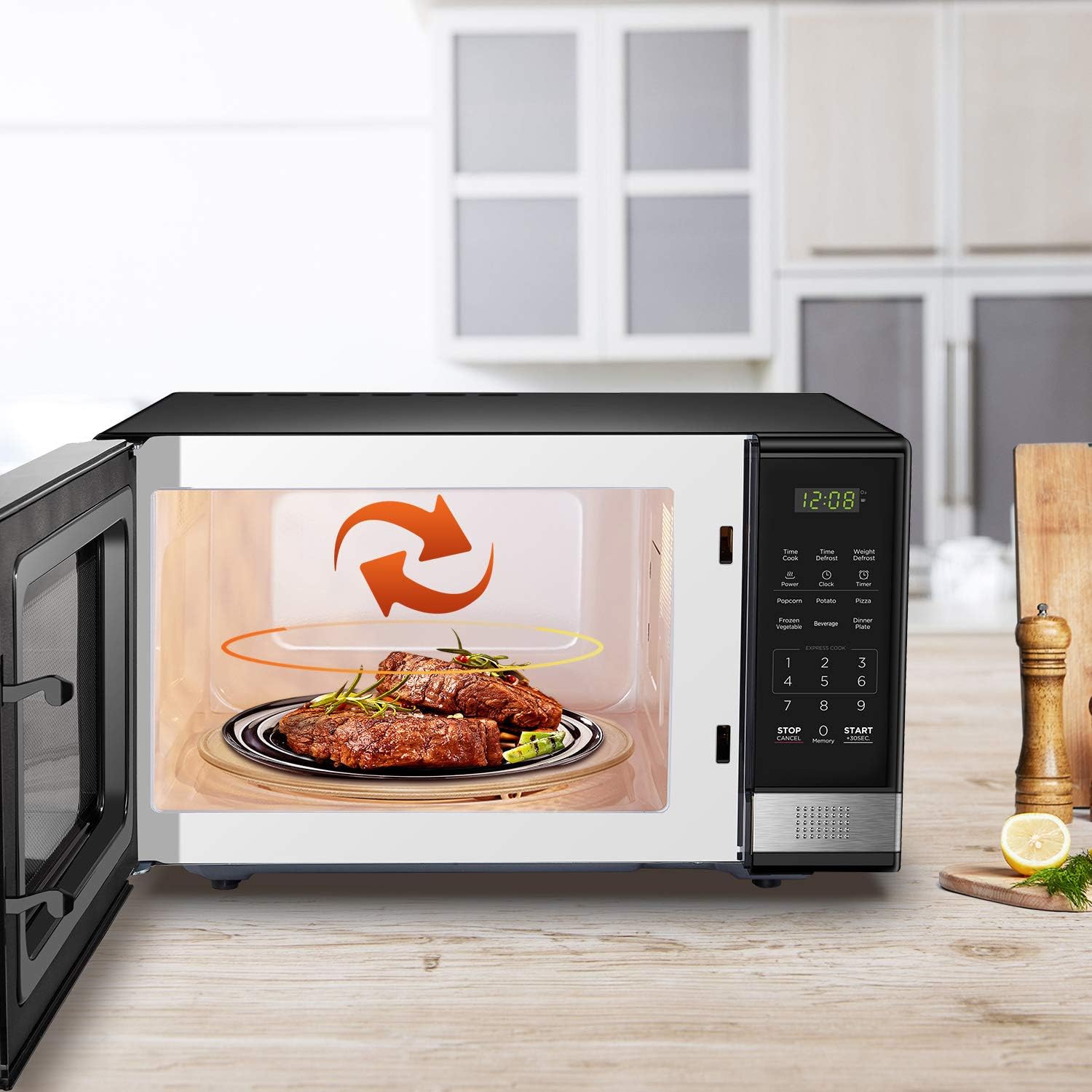 Thumbnail 5 de BLACK+DECKER EM031MB11 1.1 cu ft Microwave