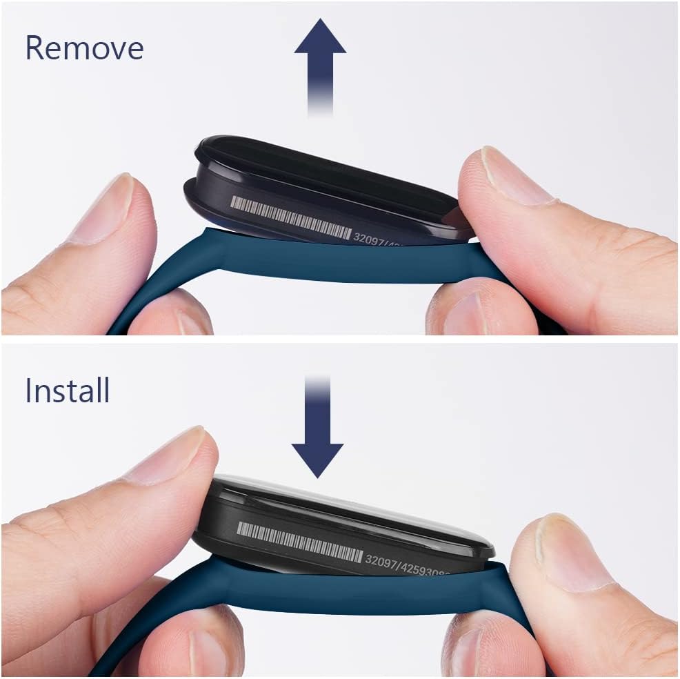 Detalle 1 de Ainiv vervangbandje voor Xiaomi Mi Band, verstelbaar en geperforeerd