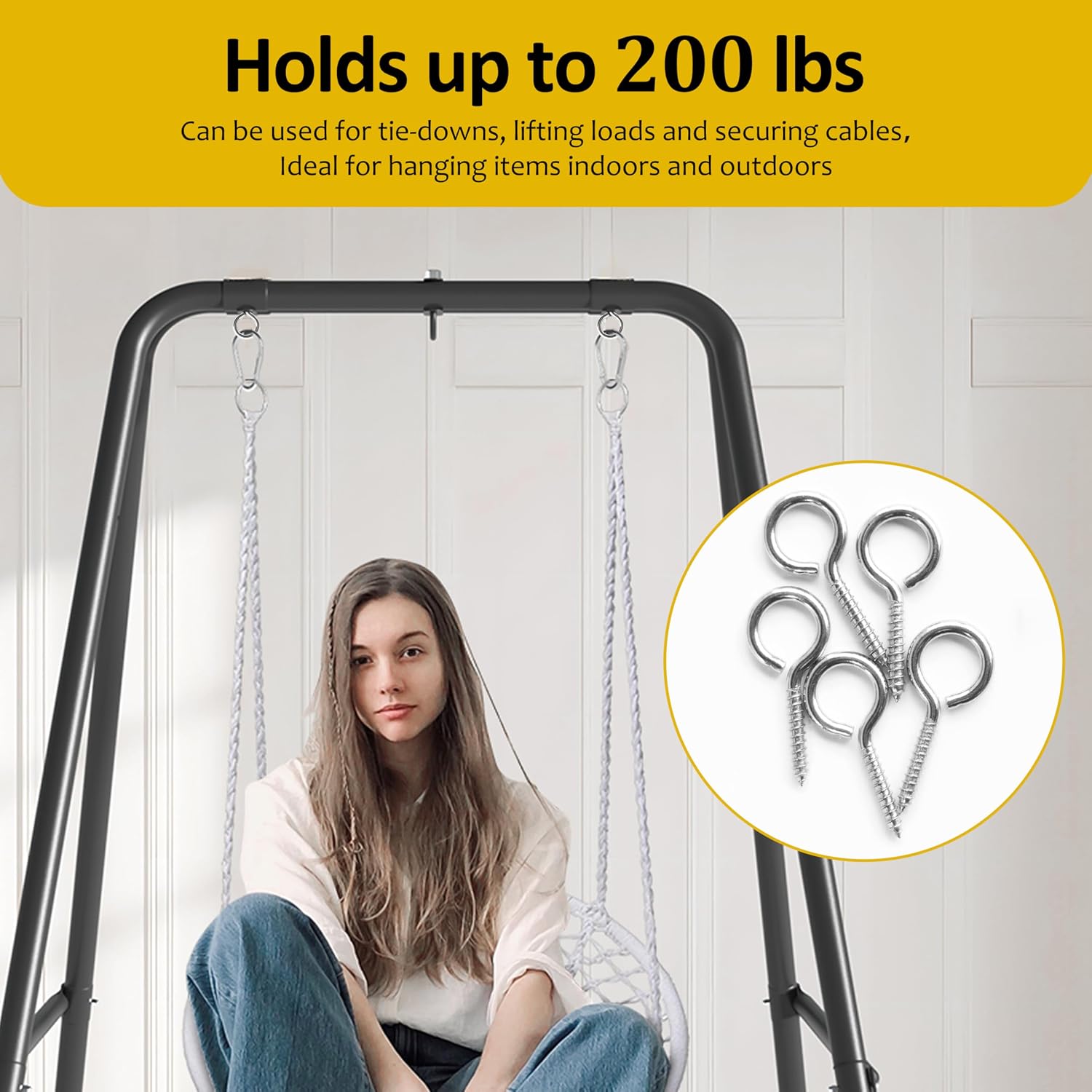 Thumbnail 6 de HXLPAY Eye Hooks in 304 Stainless Steel