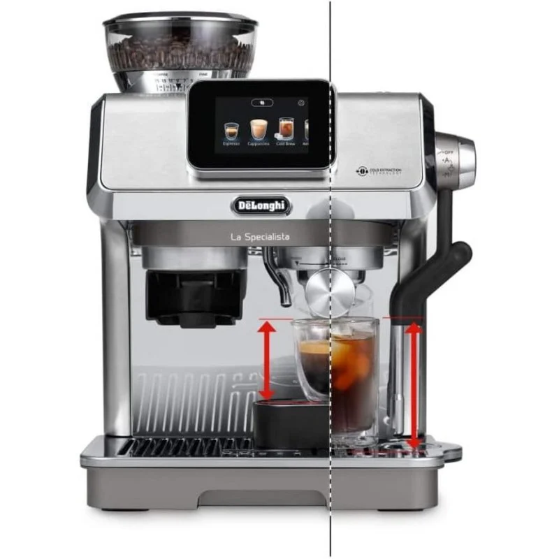 Detalle de De'Longhi La Specialista Touch EC9455.M café 15 bares