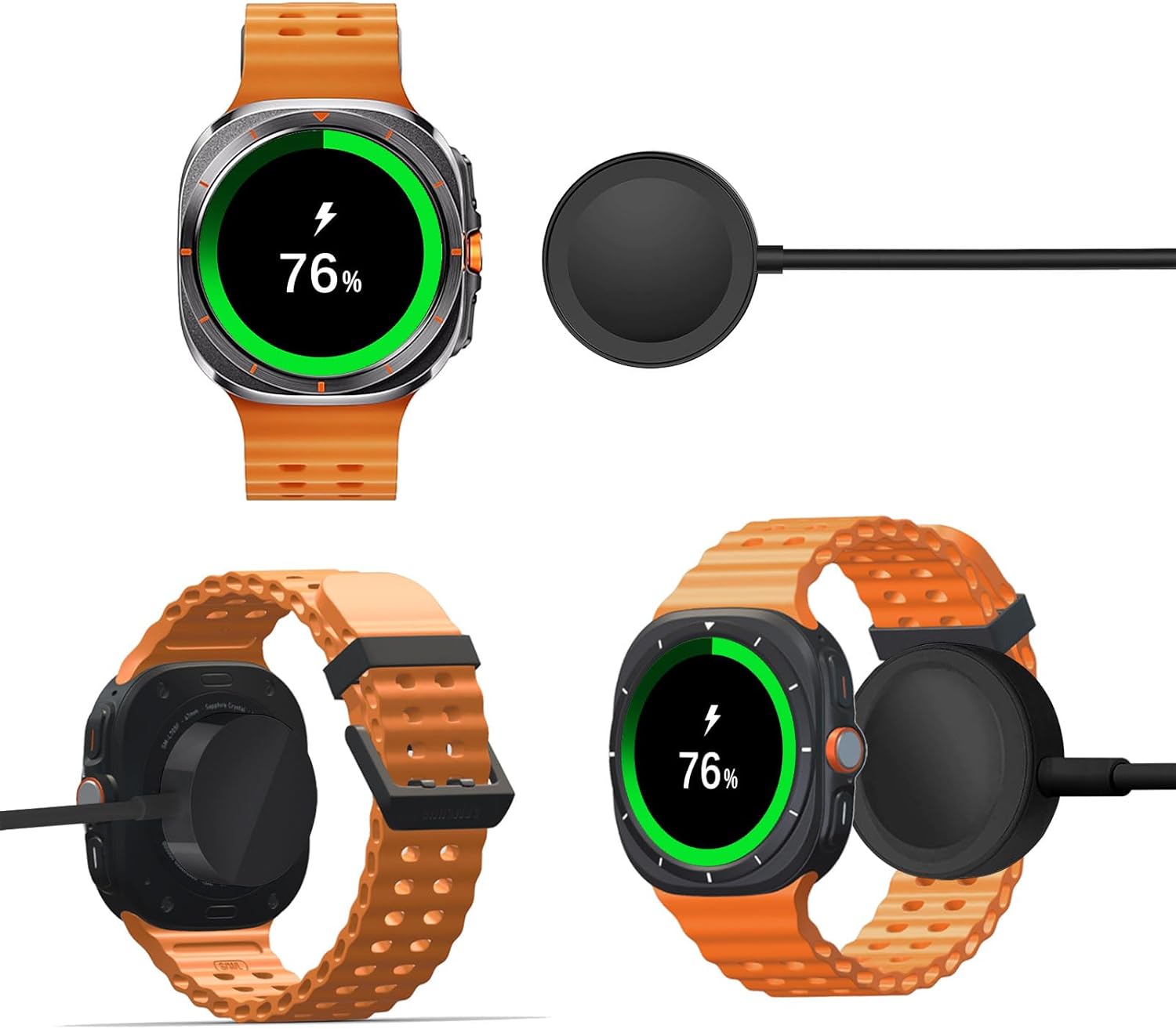Thumbnail 5 de PDKUAI Wireless Charging Cable Dock for Galaxy Watch Series