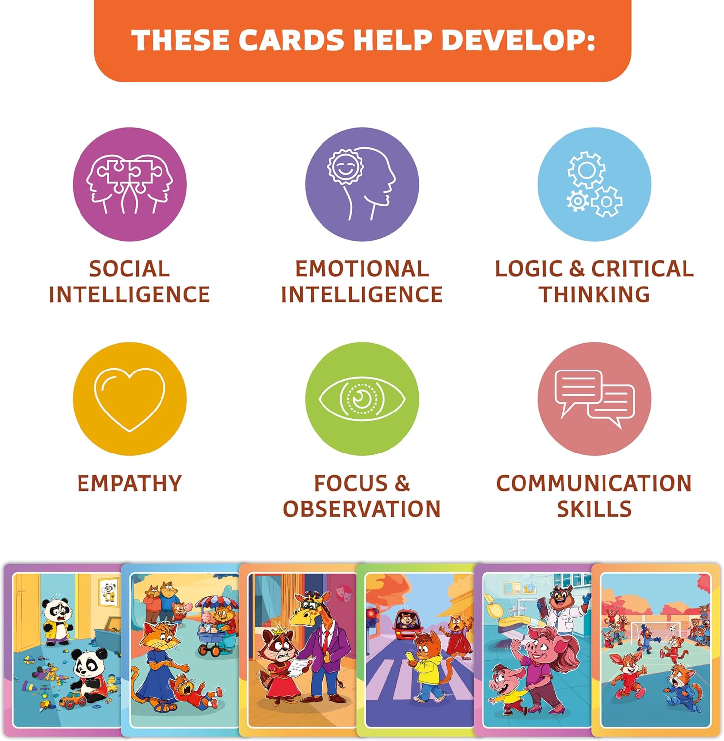 Thumbnail 5 de Who What Why Conversation Cards Ages 4+ 🎲