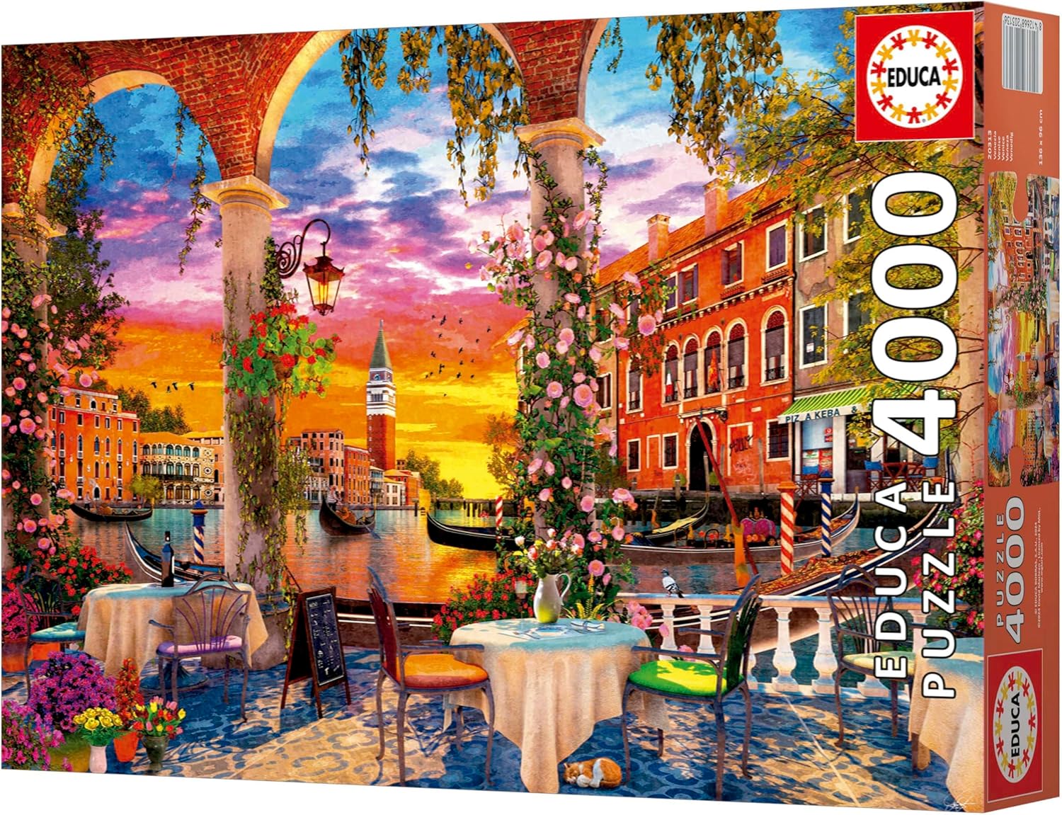 Thumbnail 2 de Educa Puzzle 4000 pezzi per adulti “4000 Venezia” con servizio parti smarrite, 136 x 96 cm (dai 14 anni)
