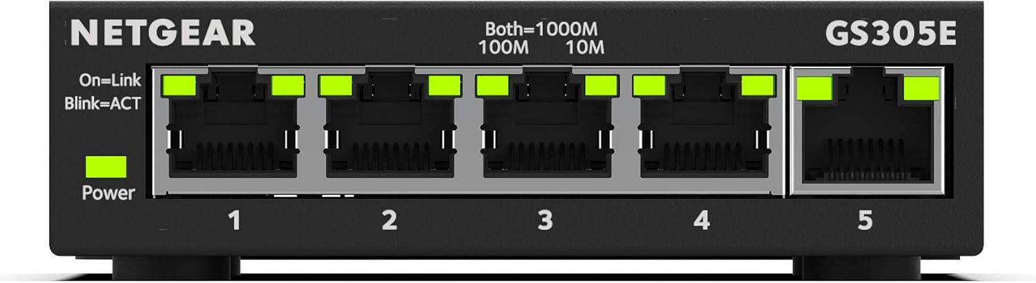 Thumbnail 6 de NETGEAR GS305E Managed Switch 5 Port Gigabit