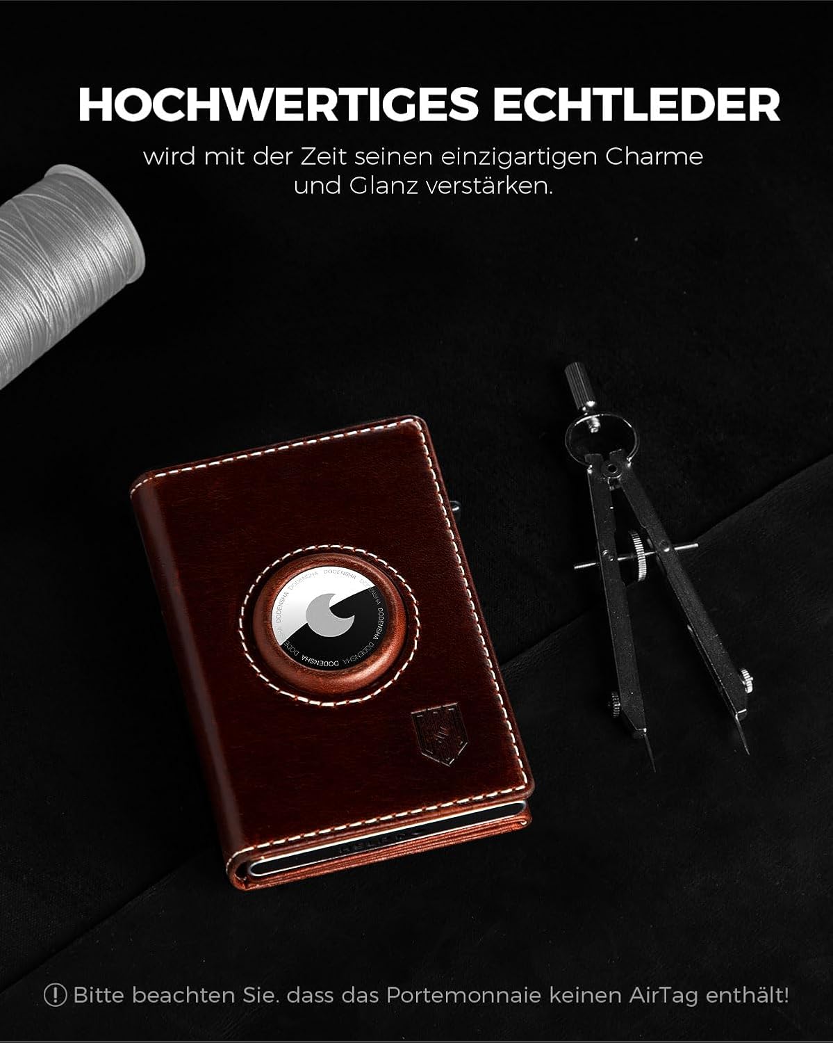 Thumbnail 4 de DODENSHA Airtag 2 Wallet Herren Airtag Wallet