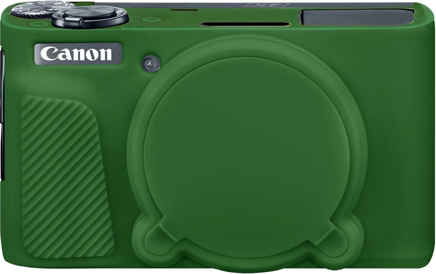Detalle de Elonbo SX740 camera case in green