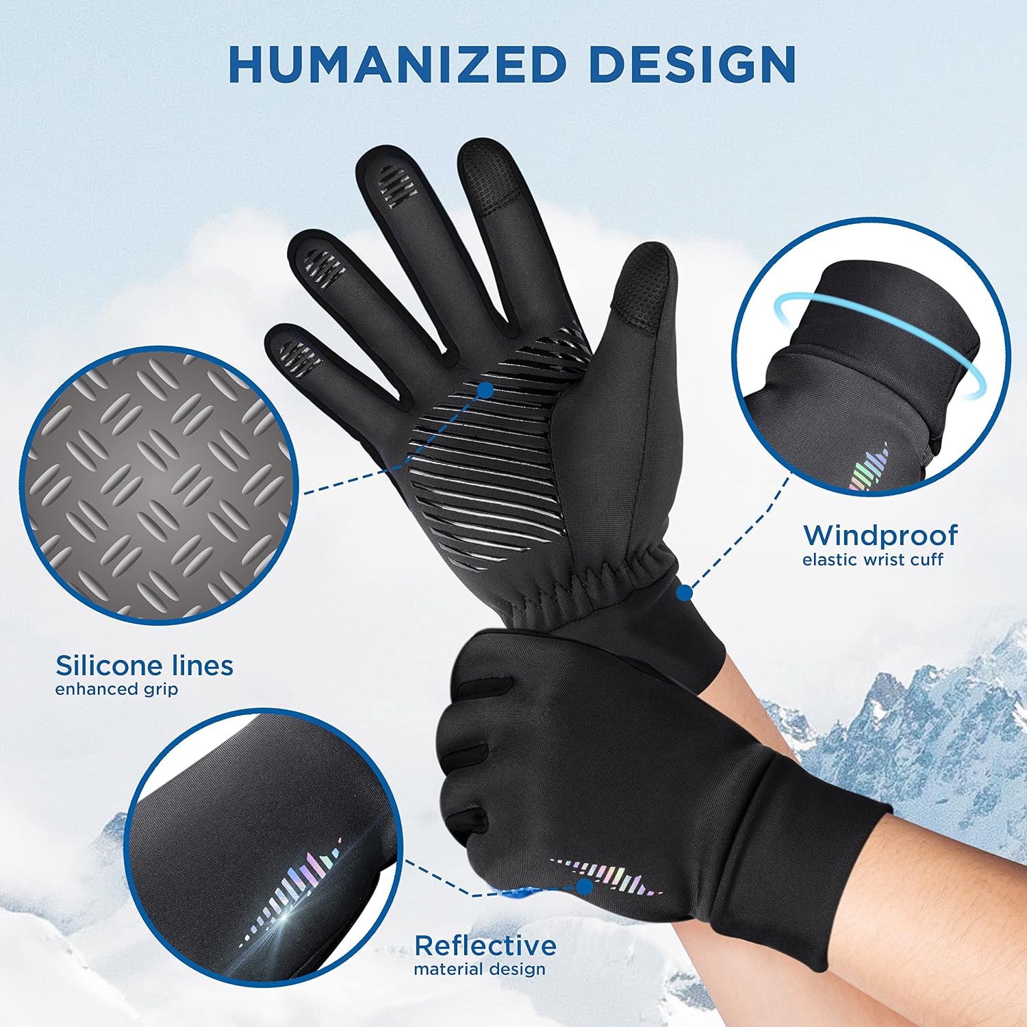 Thumbnail 5 de SIMARI SMRG106 Kinder Thermo-Handschuhe 3–15 Jahre