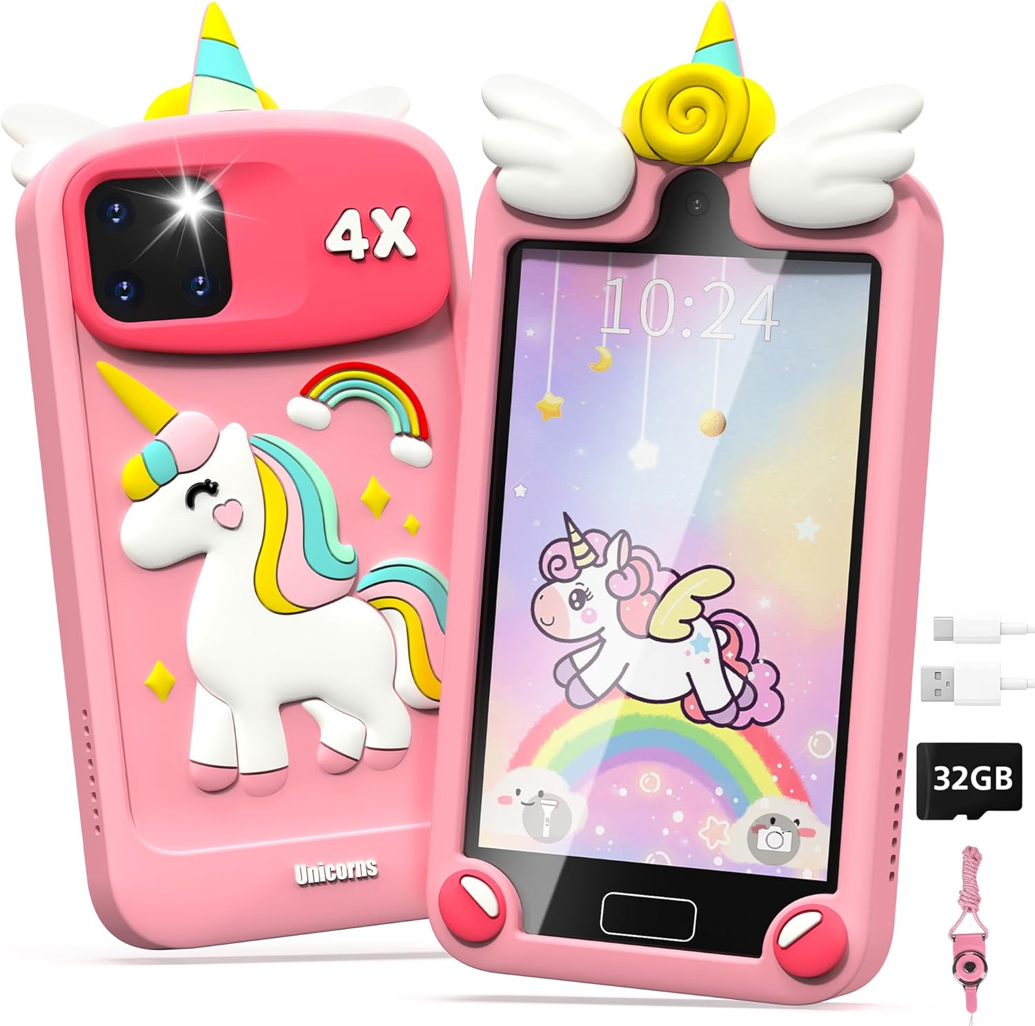 YIFOCO Kids Smart Phone 4" touchscreen toy phone