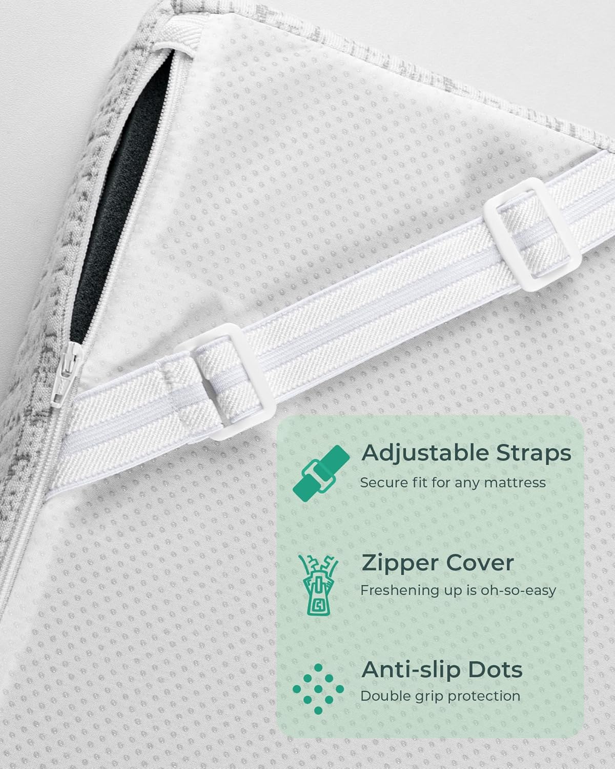 Thumbnail 4 de Bacalar Mattress Topper Double for Back Pain Relief