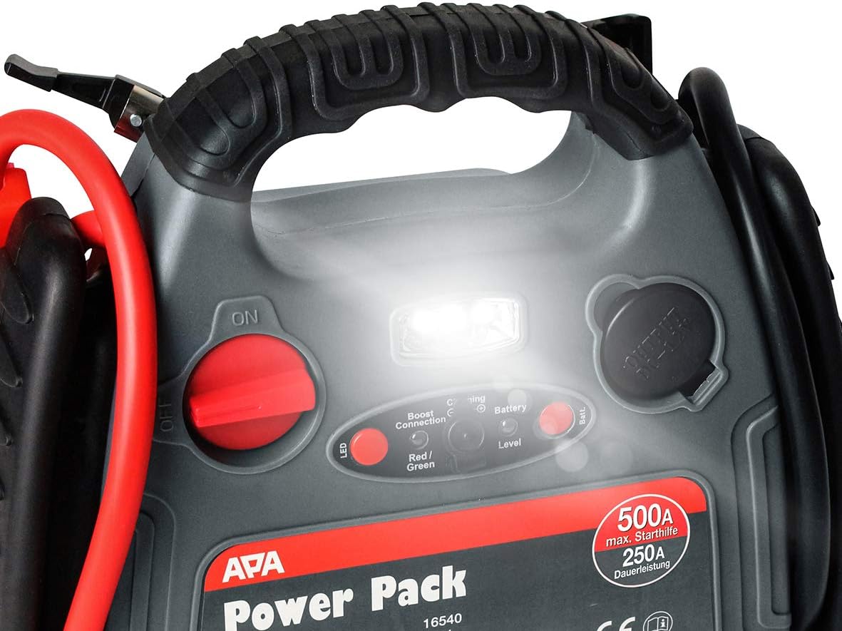 Detalle de APA Powerpack mit Kompressor 10 Ah