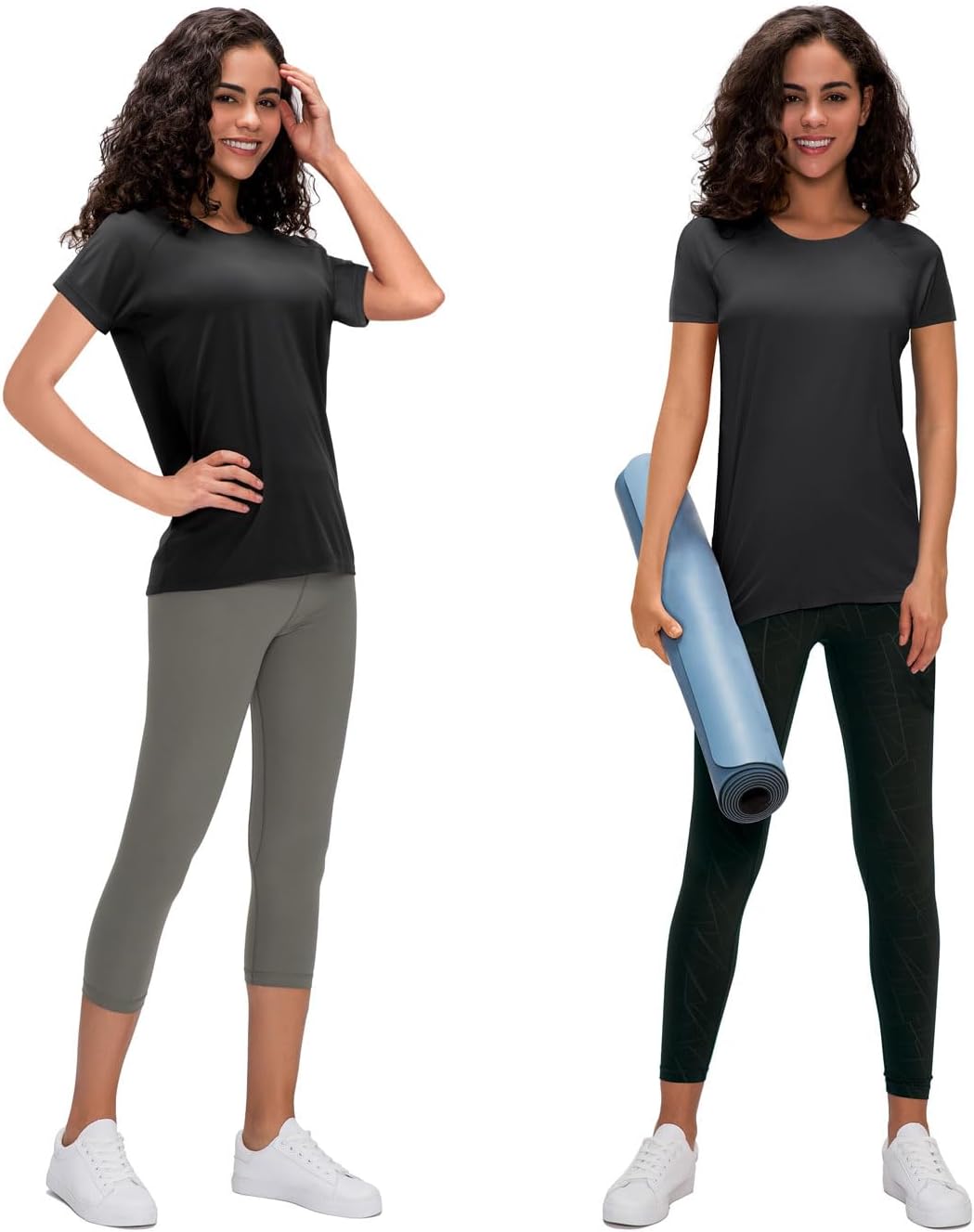 Thumbnail 1 de Boyzn Women's 3 Pack Short/Long Sleeve Workout Shirts with UPF 50+ Protection