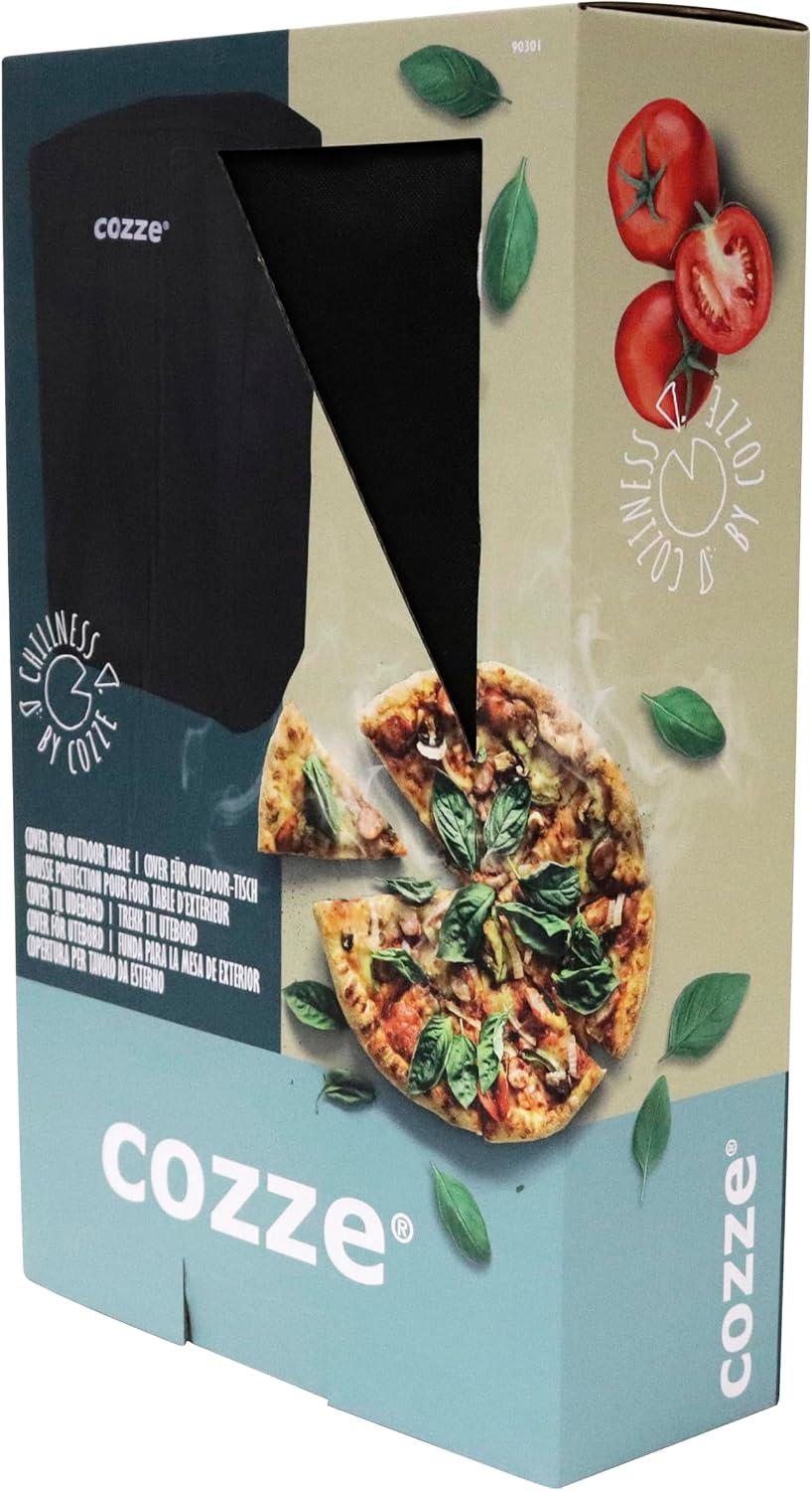 Detalle 2 de Cozze överdrag för pizzaugn och utebord i svart Oxfordvävd polyester