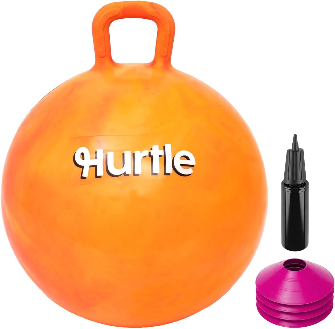 Detalle de Hurtle HUHOP20MBORPK 20-Inch Hopper Ball with Handles, Pump and Cones