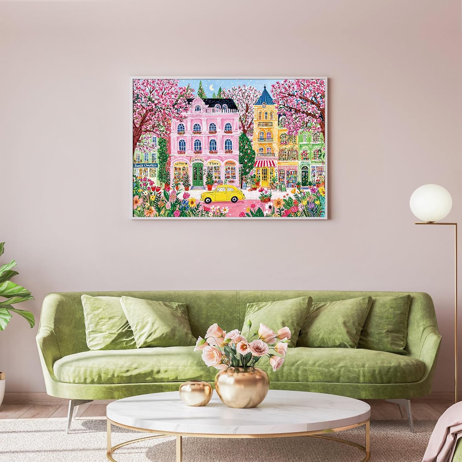 Thumbnail 4 de Spring City Jigsaw Puzzles 1000 Pieces for Adults